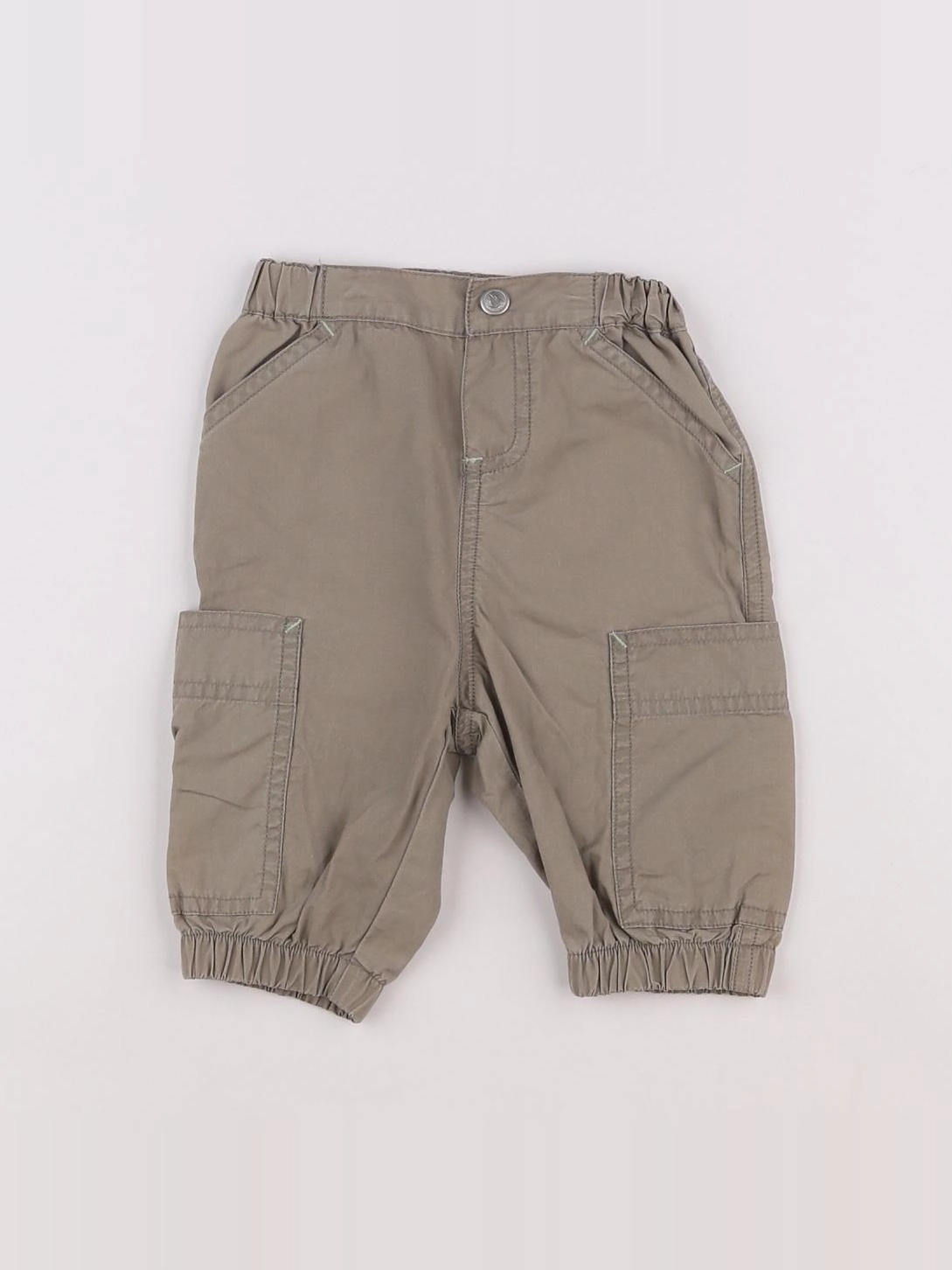 Petit Bateau - pantalon marron - 3 mois