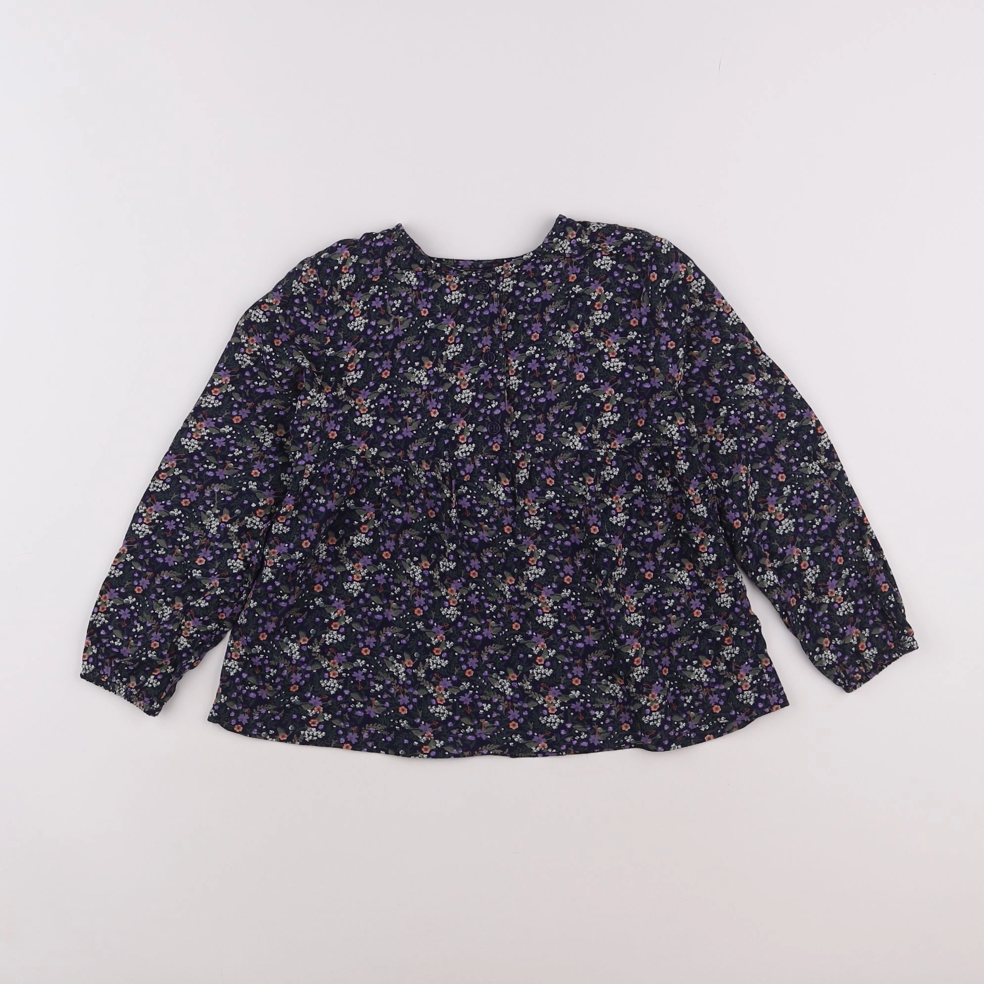 Cadet Rousselle - blouse violet - 5 ans