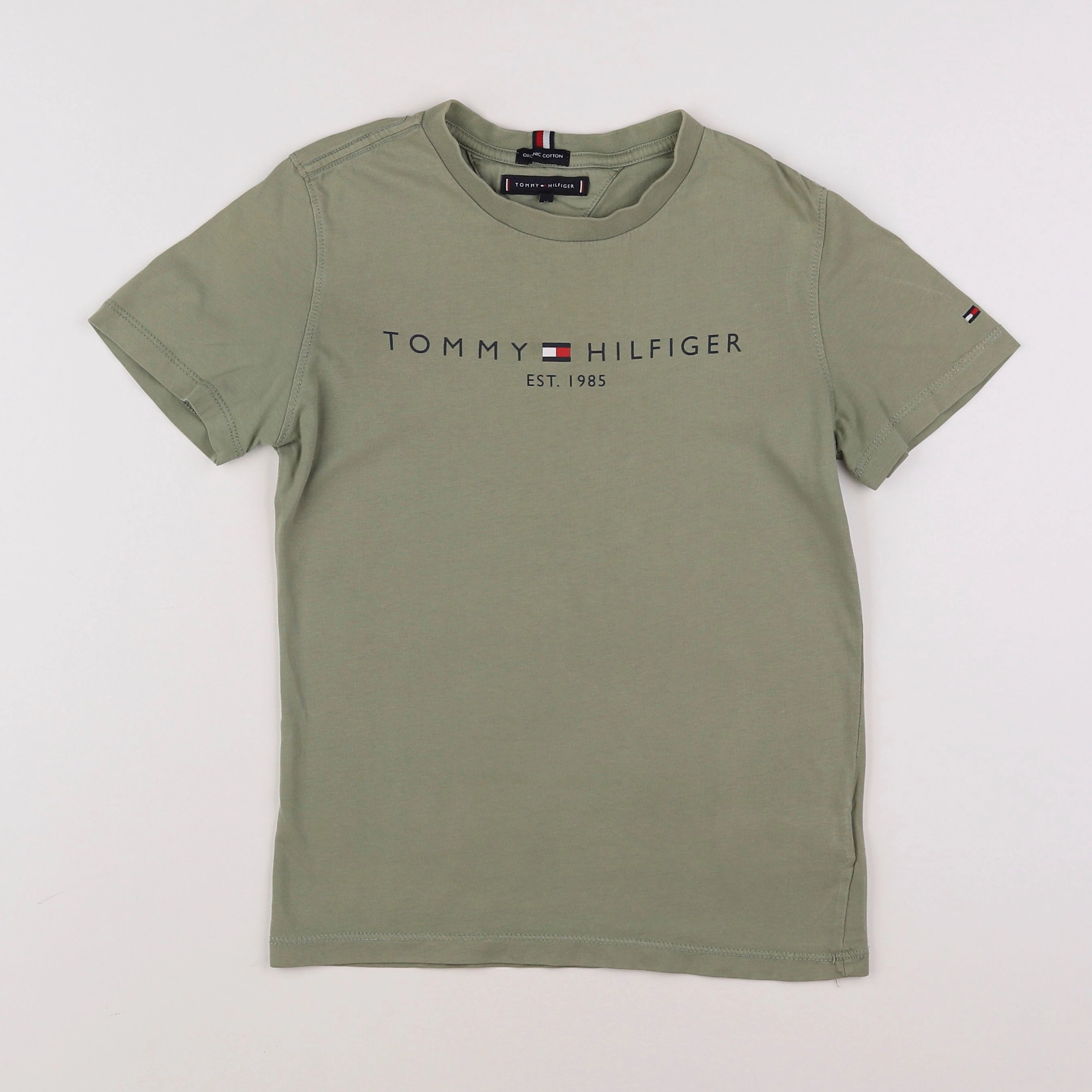 Tommy Hilfiger - tee-shirt vert - 10 ans