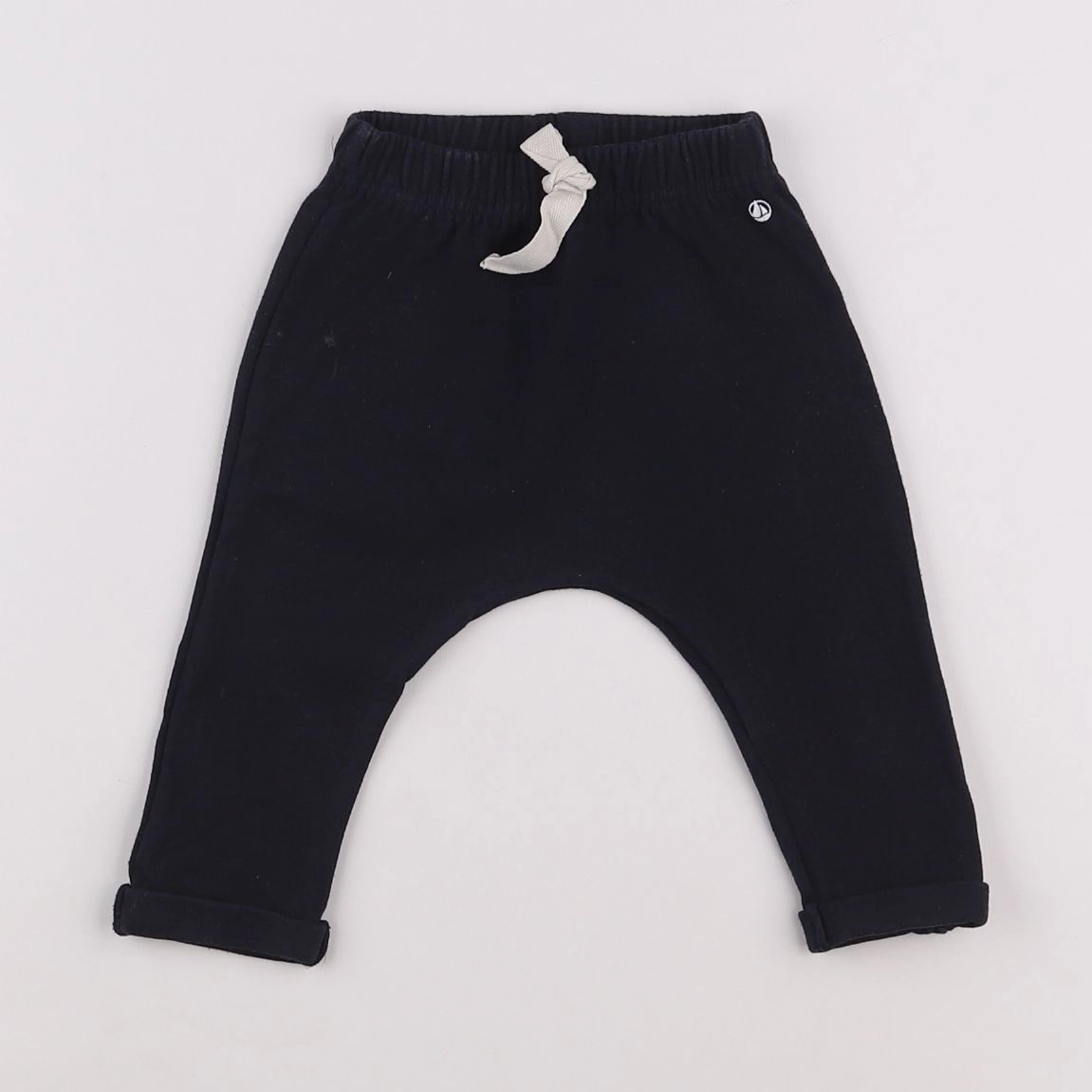 Petit Bateau - jogging bleu - 6 mois