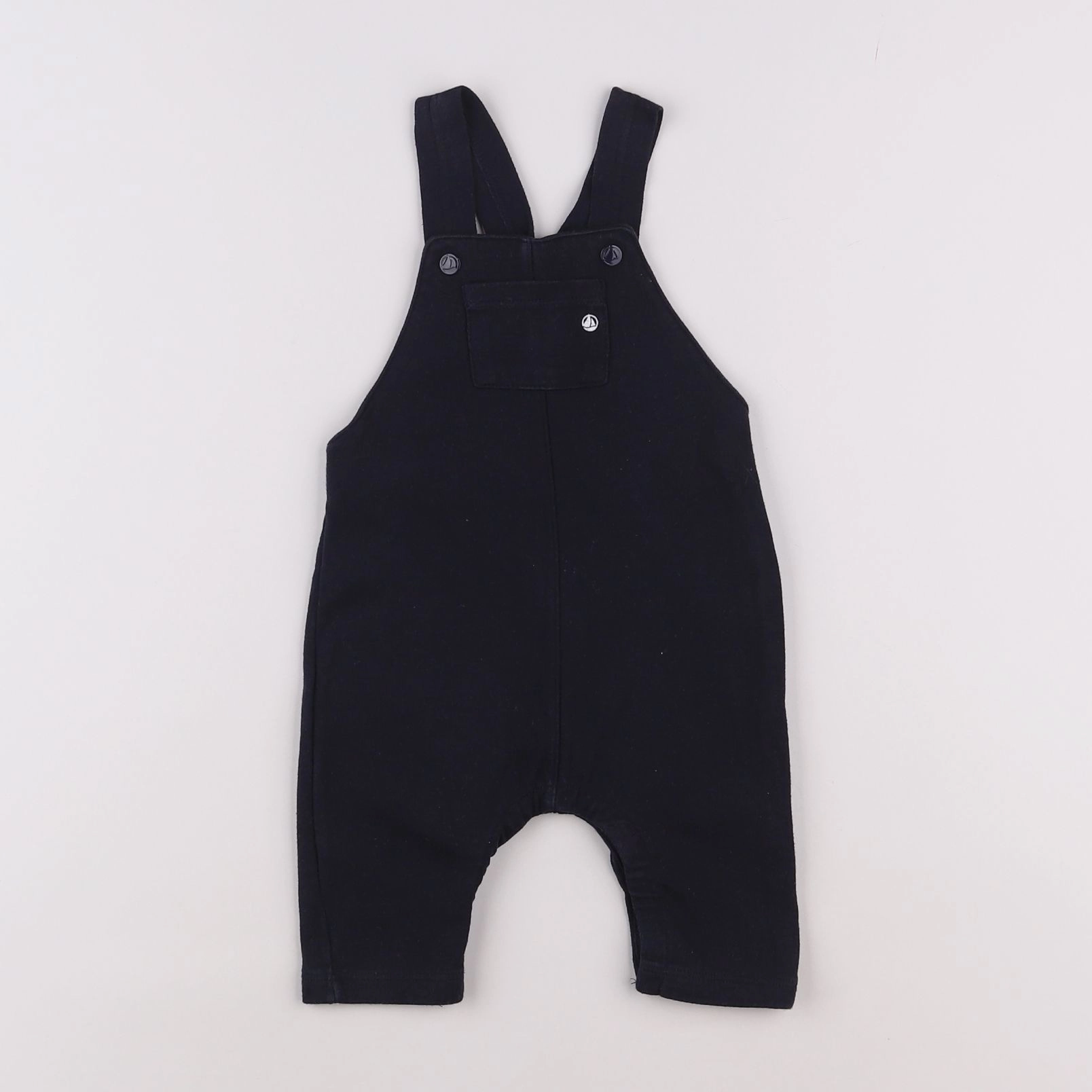 Petit Bateau - salopette bleu - 6 mois