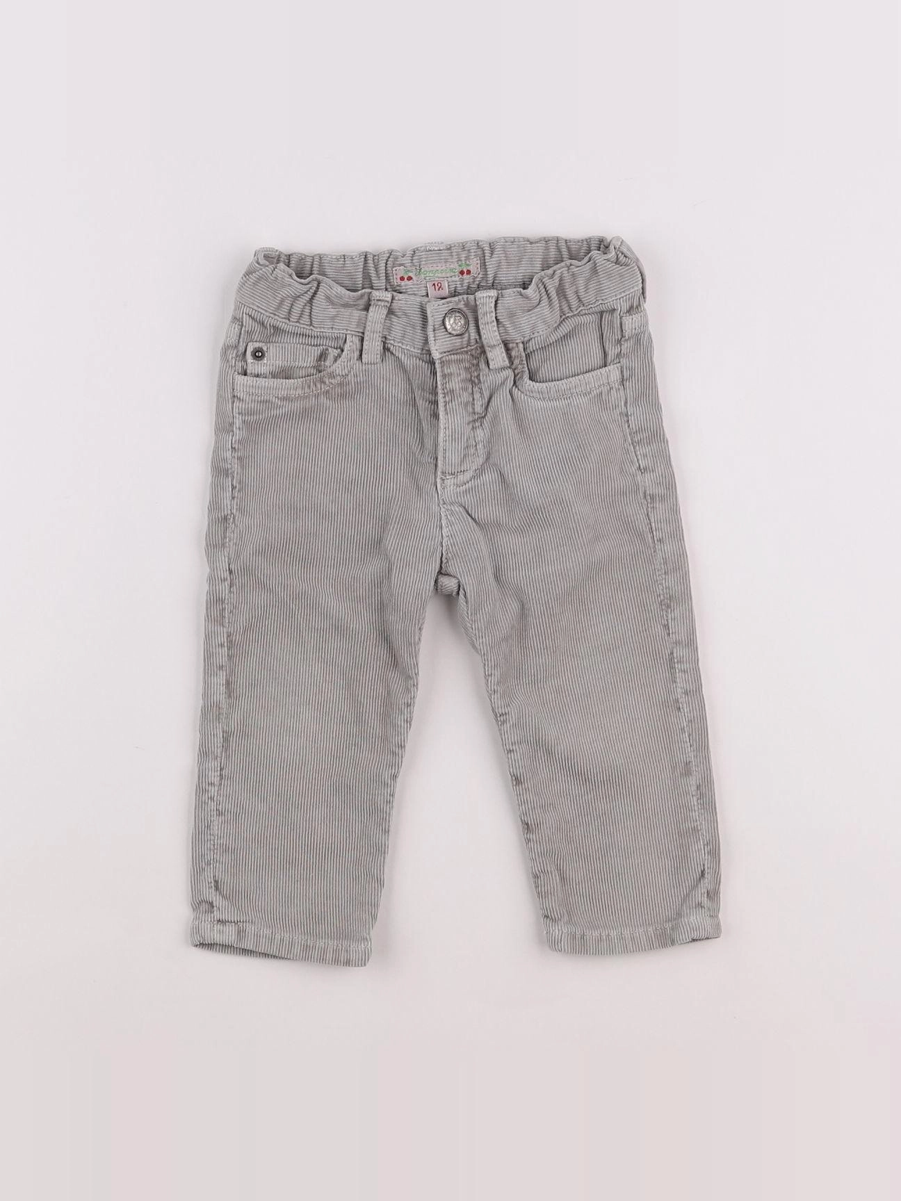 Bonpoint - pantalon gris - 12 mois