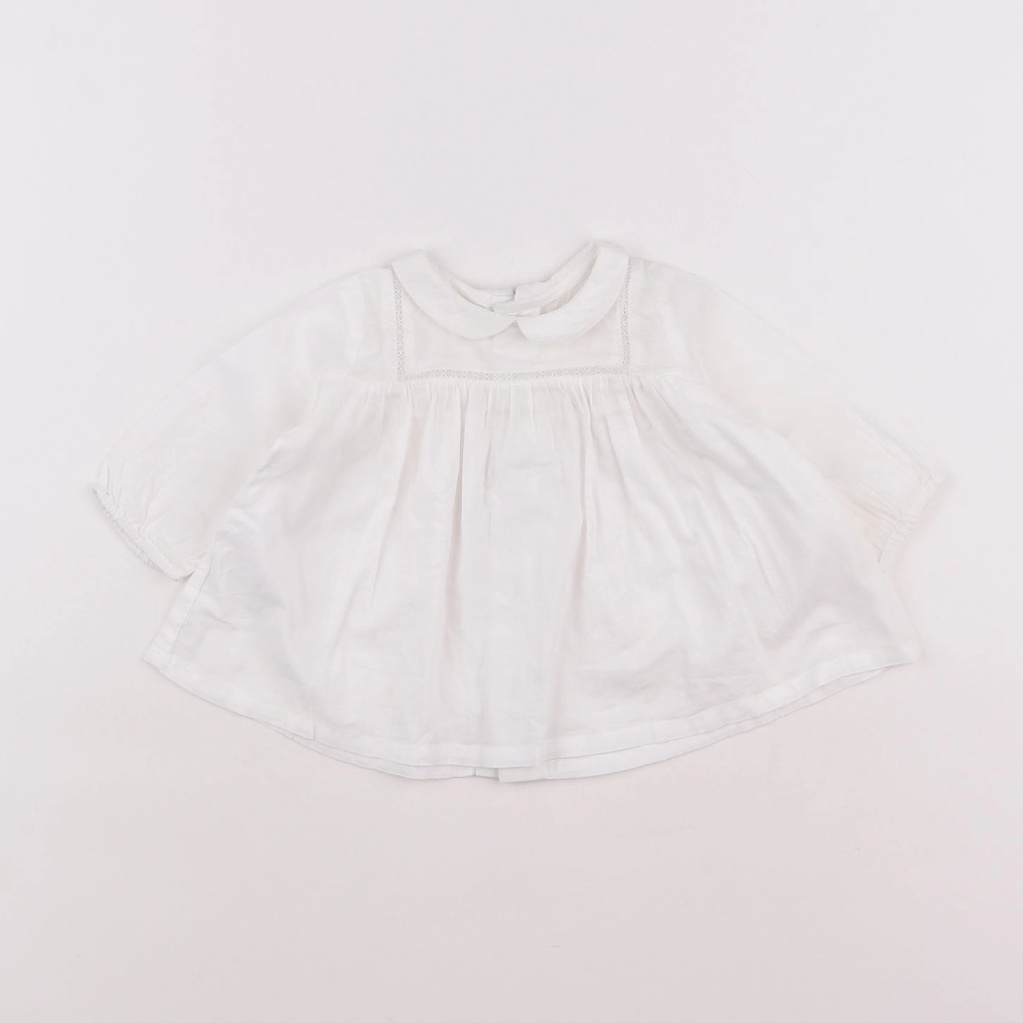 Boutchou - blouse blanc - 3 mois
