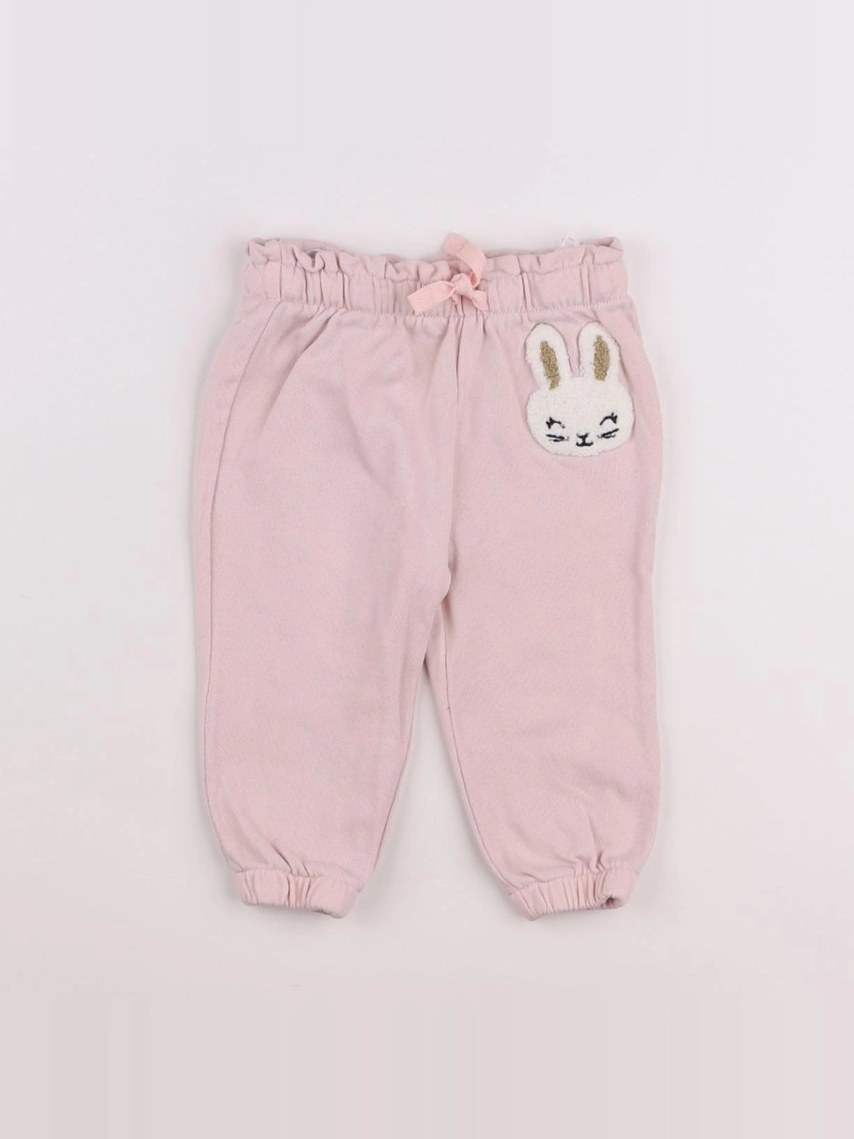 H&M - jogging rose - 6/9 mois
