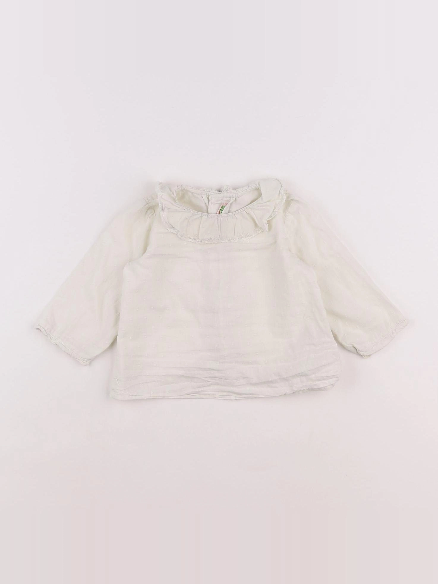 Bonpoint - blouse blanc - 12 mois