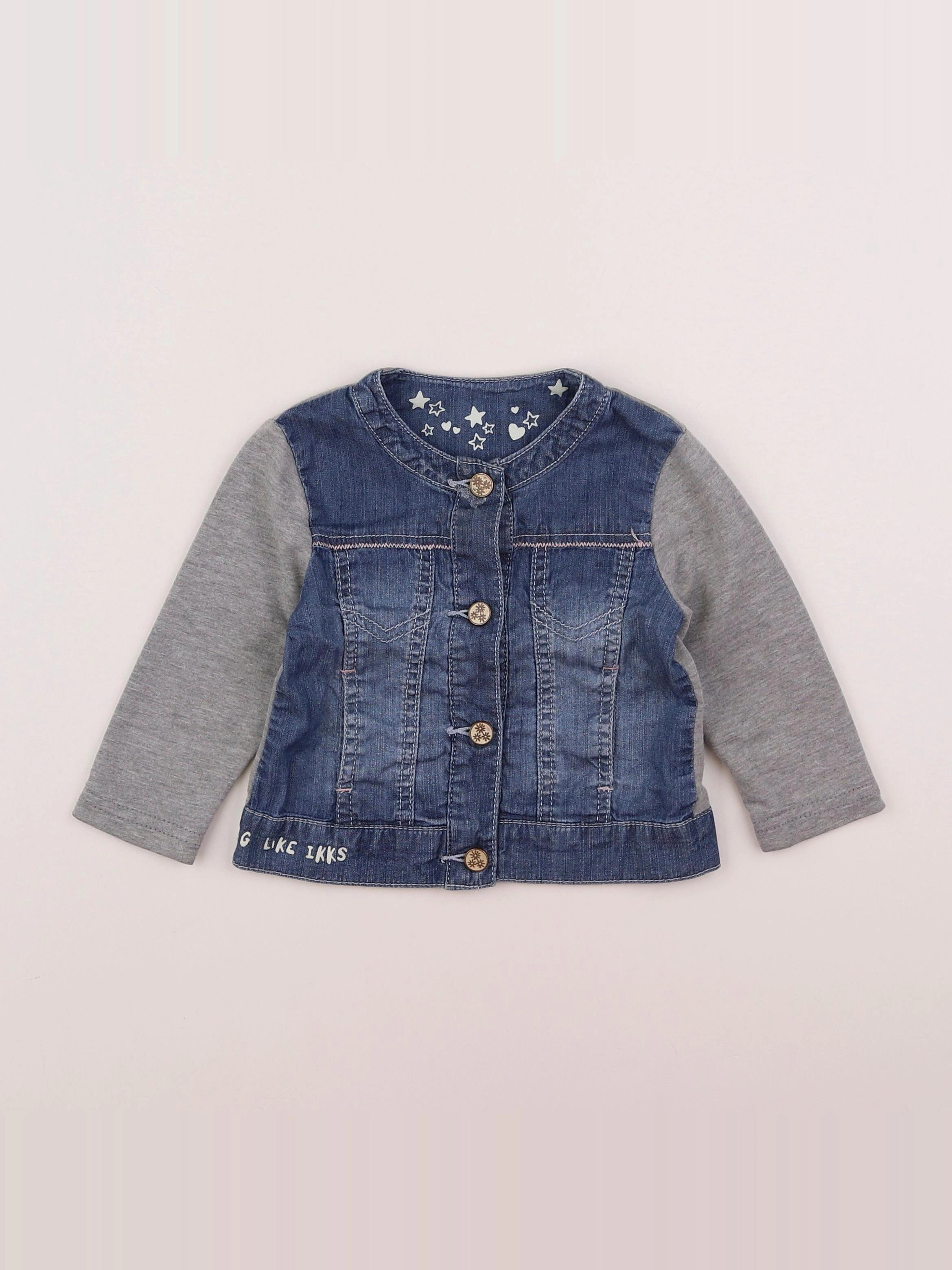 IKKS - veste bleu - 18 mois