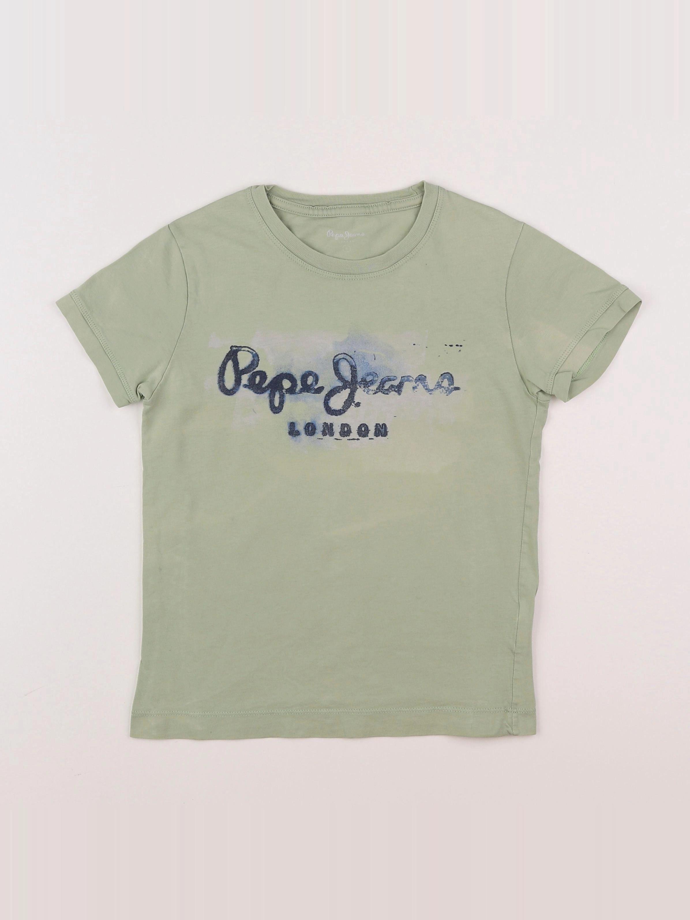 Pepe Jeans - tee-shirt vert - 8 ans