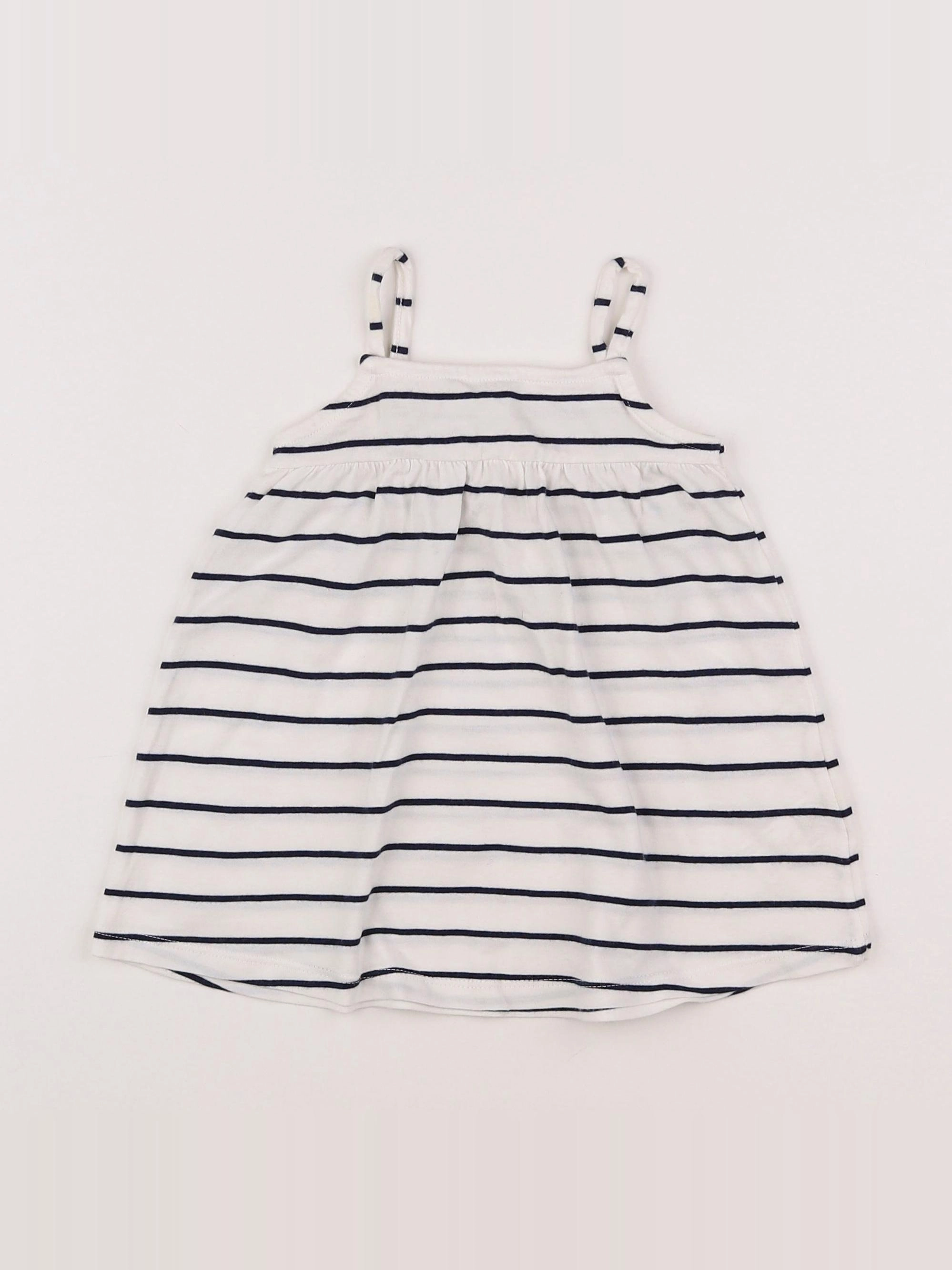 Boutchou - robe bleu - 9 mois