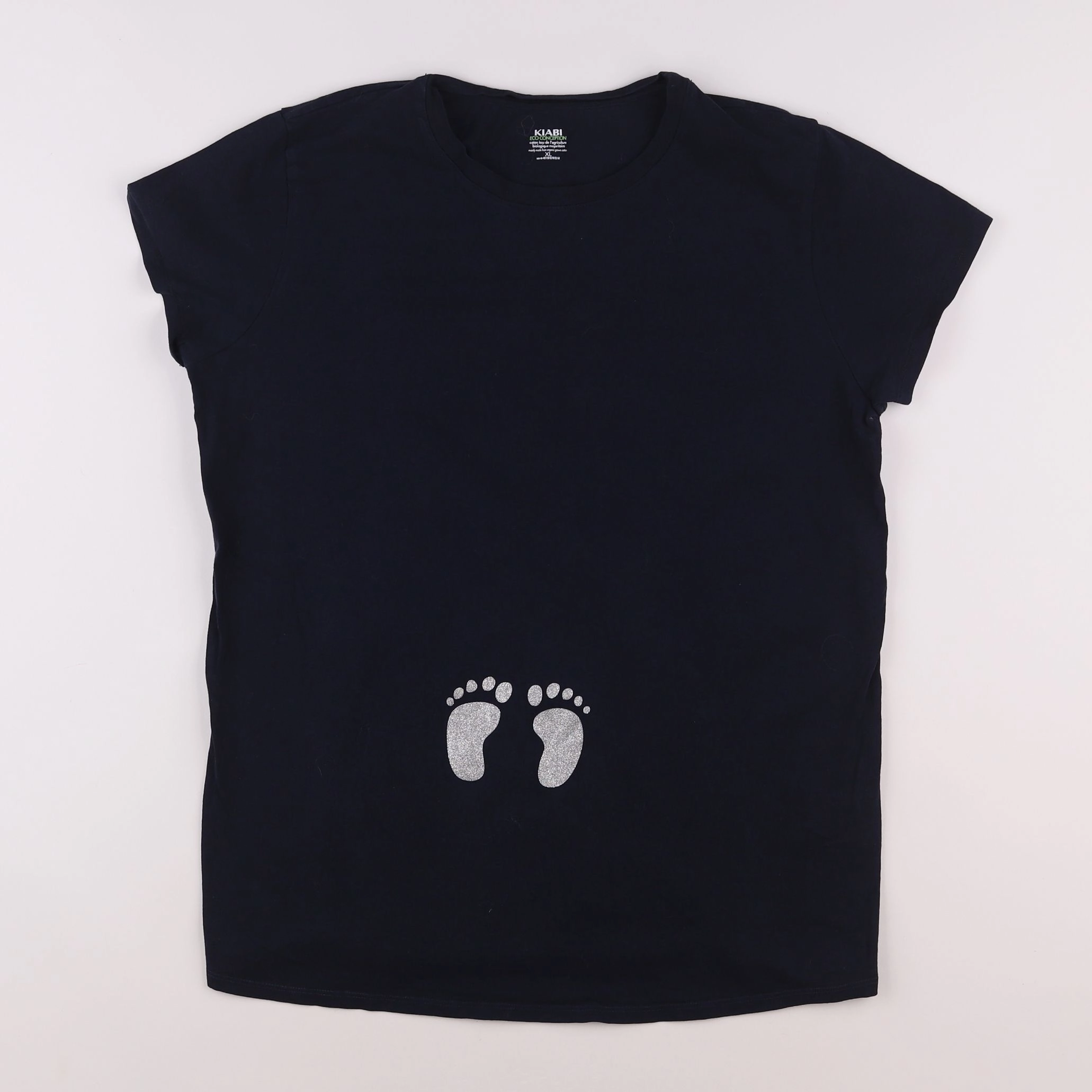 Kiabi - tee-shirt grossesse bleu - 44 à 46