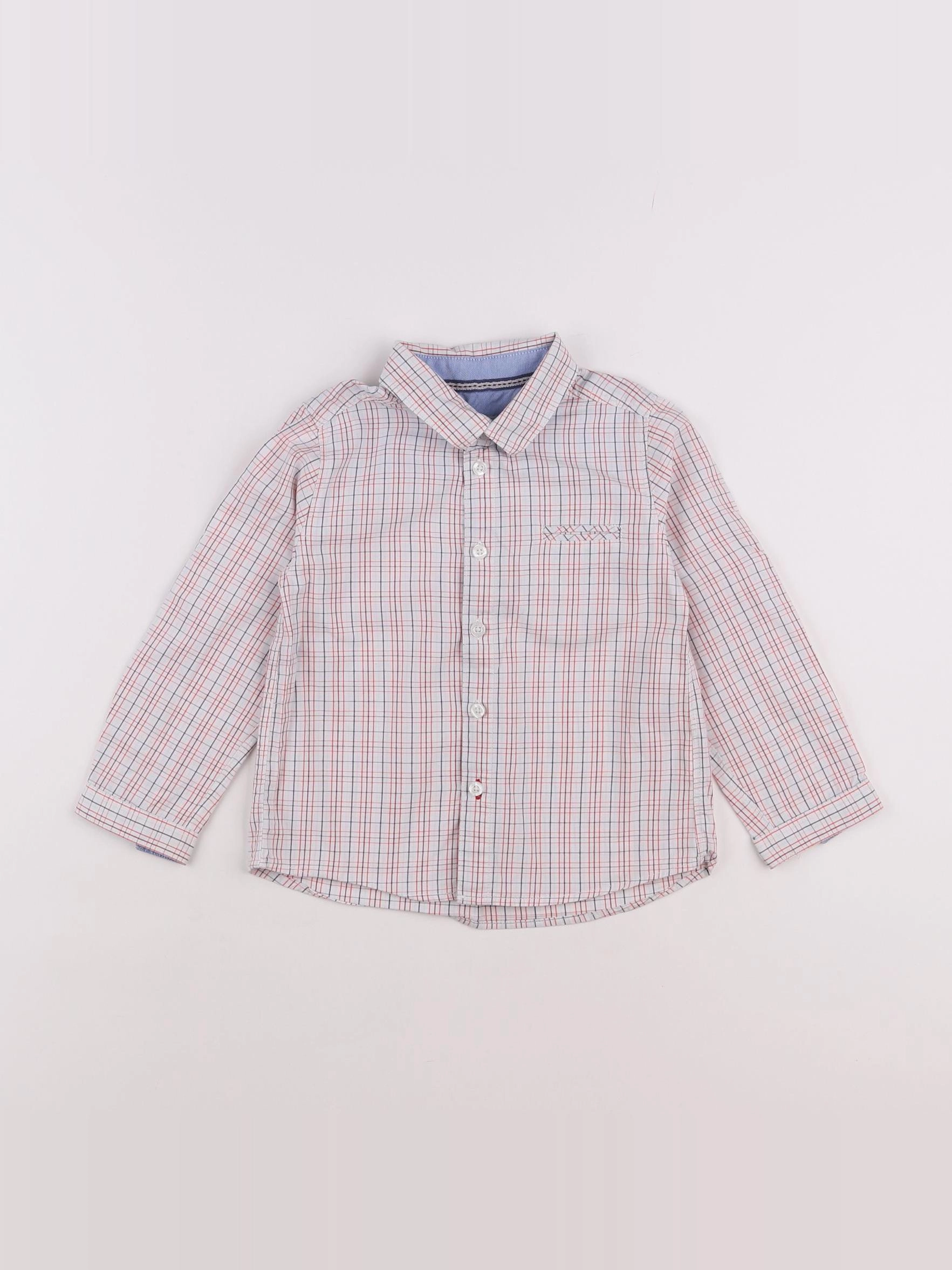 Cyrillus - chemise multicolore - 3 ans