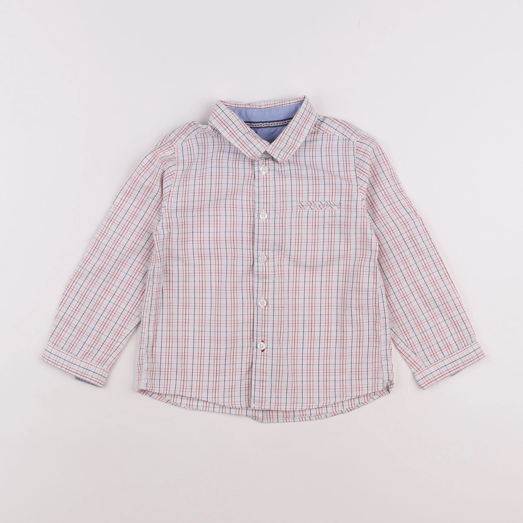 Cyrillus - chemise multicolore - 3 ans