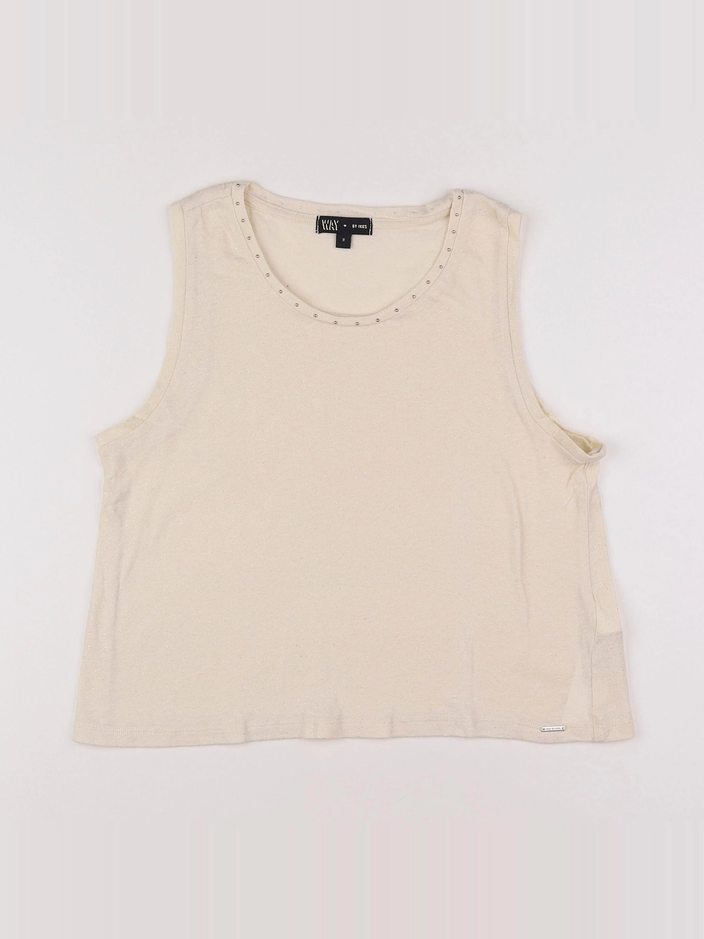 IKKS - débardeur or, beige - 12 ans