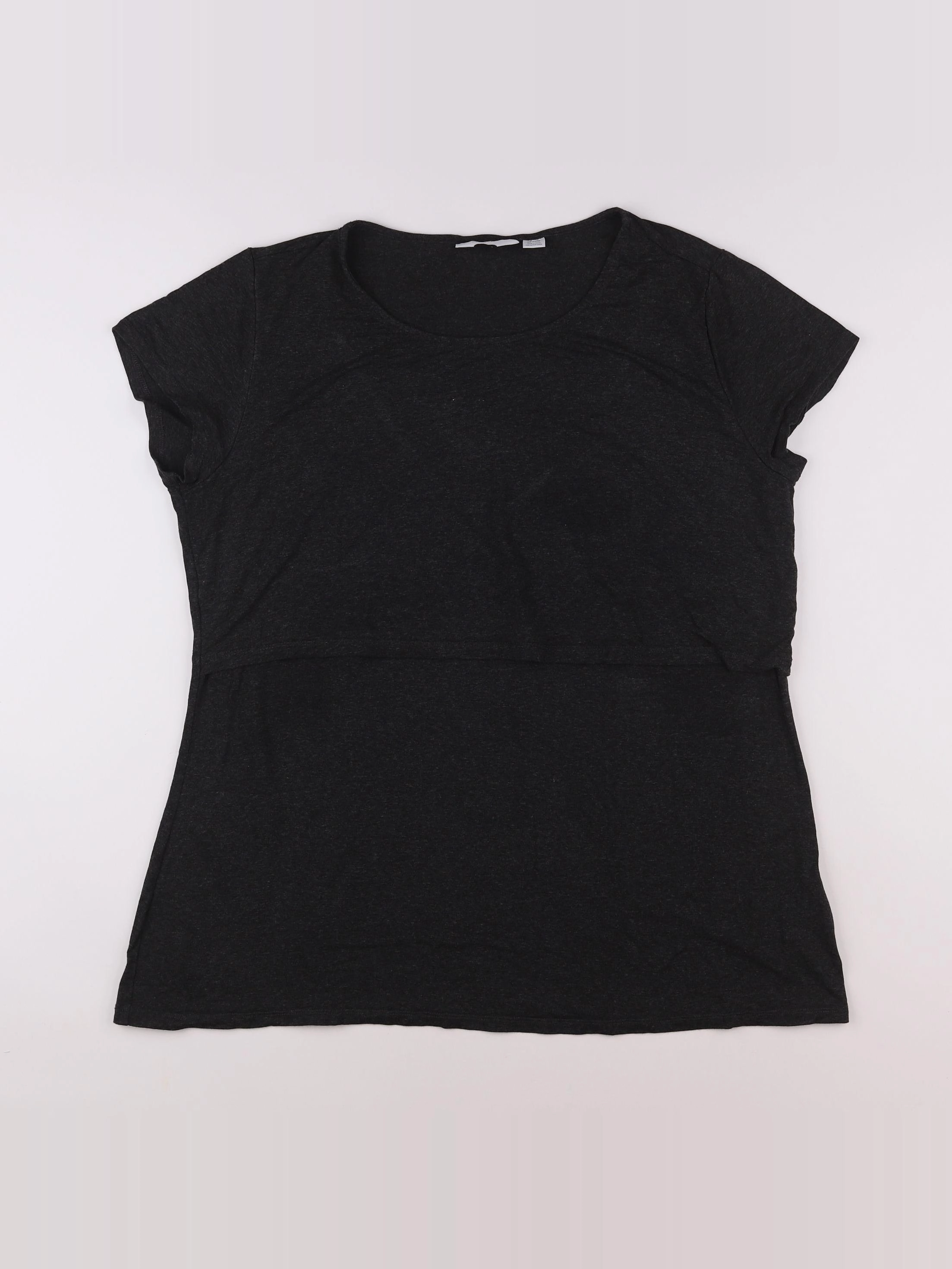 Seraphine - tee-shirt grossesse gris - 46