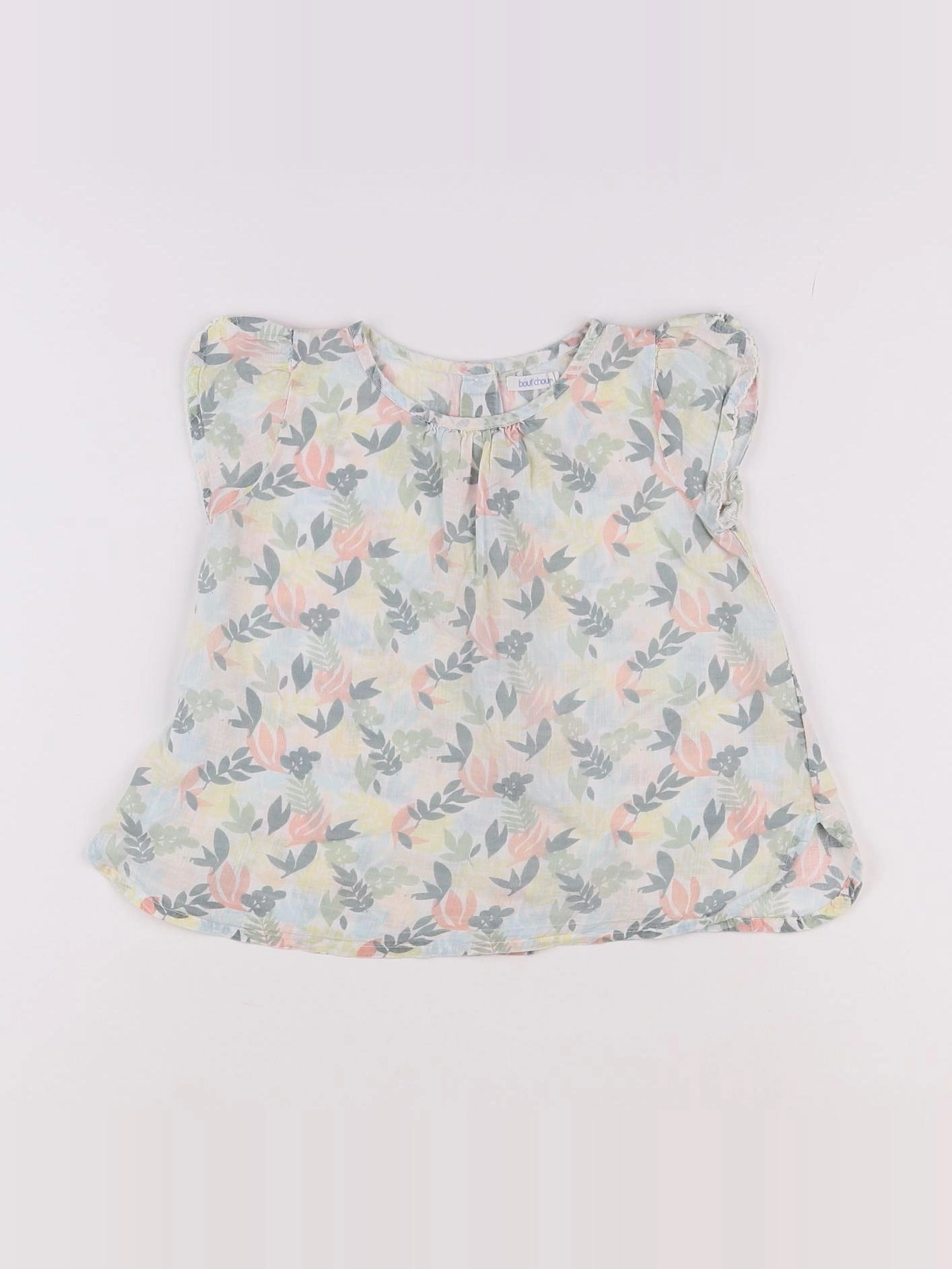 Boutchou - blouse blanc, multicolore - 2 ans