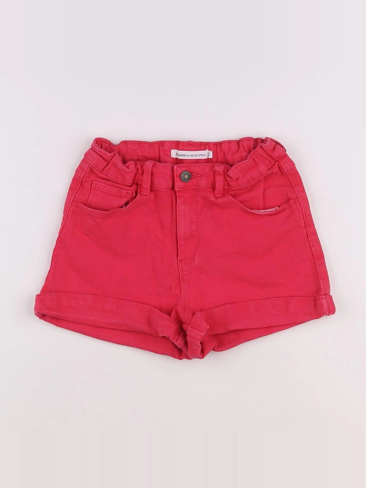 Monoprix - short rose - 10 ans