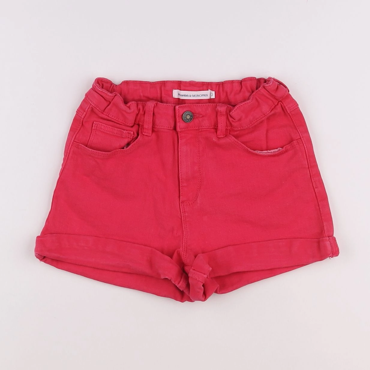 Monoprix - short rose - 10 ans