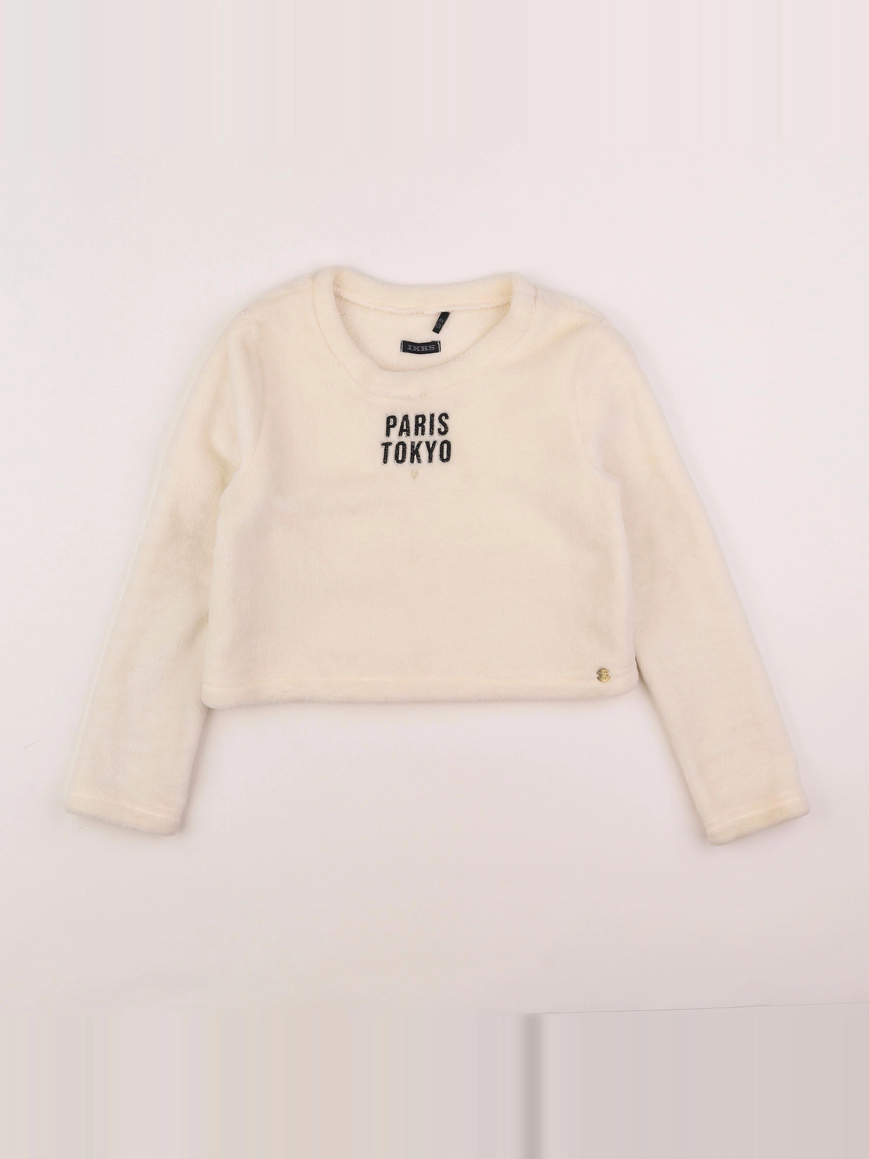 IKKS - pull beige - 8 ans