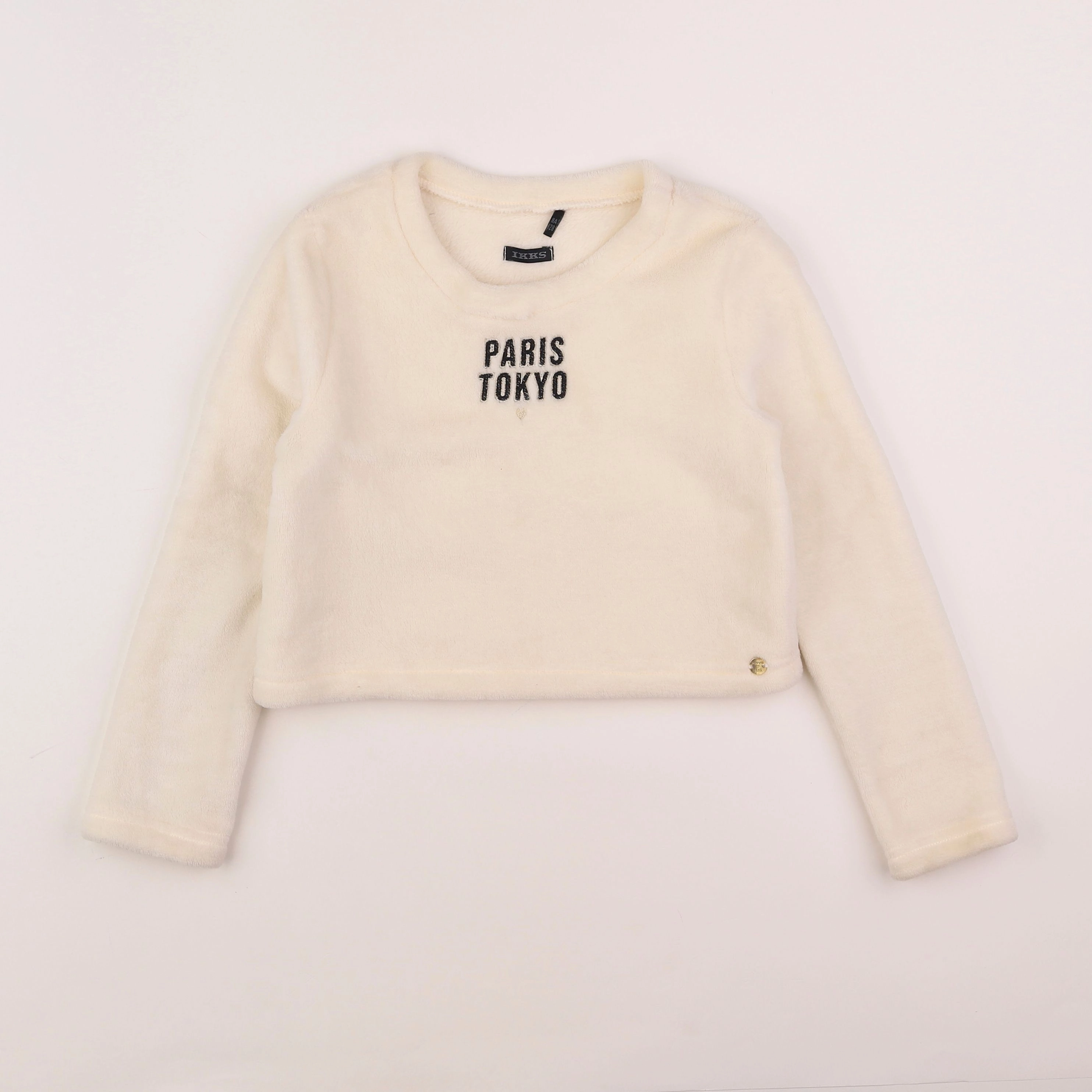 IKKS - pull beige - 8 ans