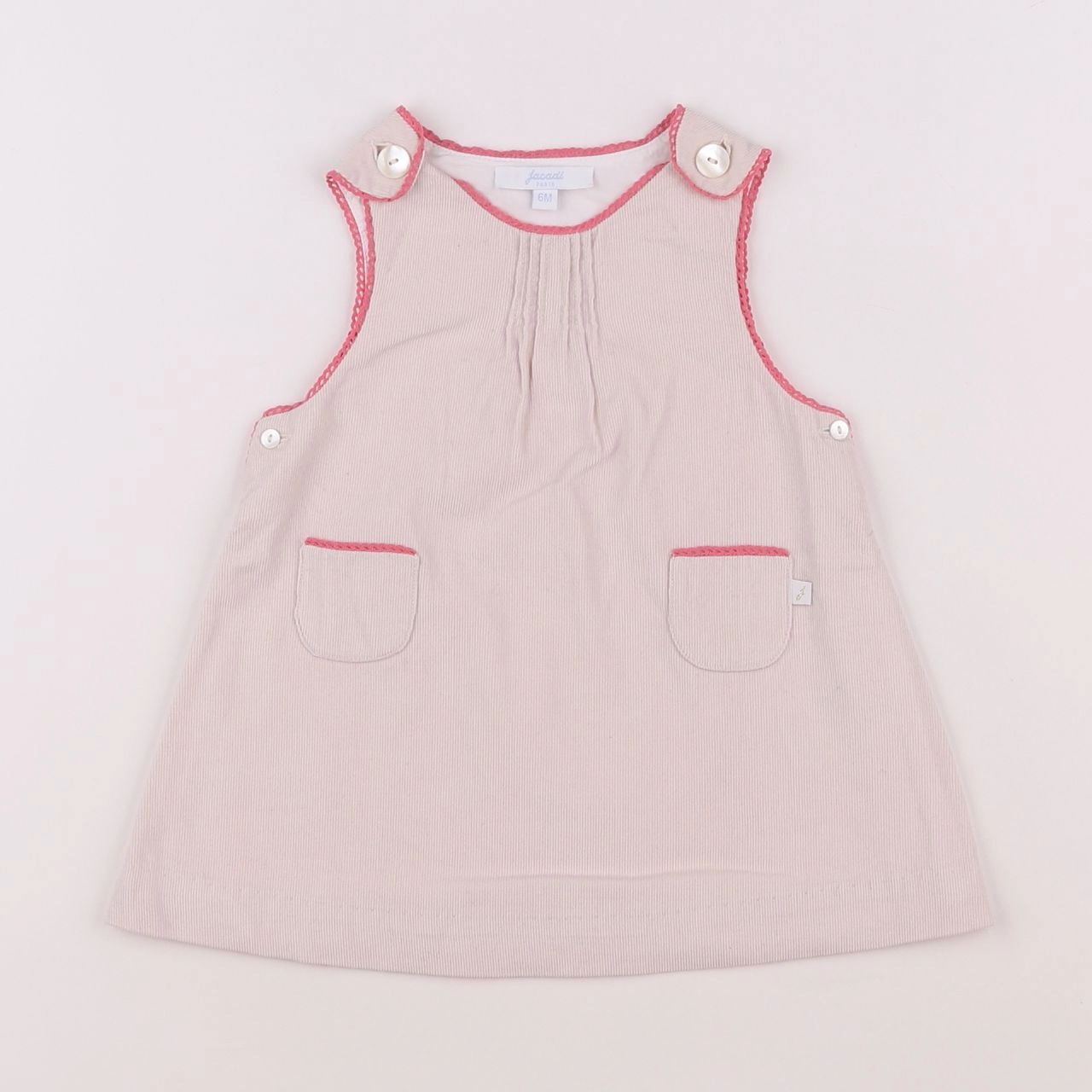 Jacadi - robe beige - 6 mois
