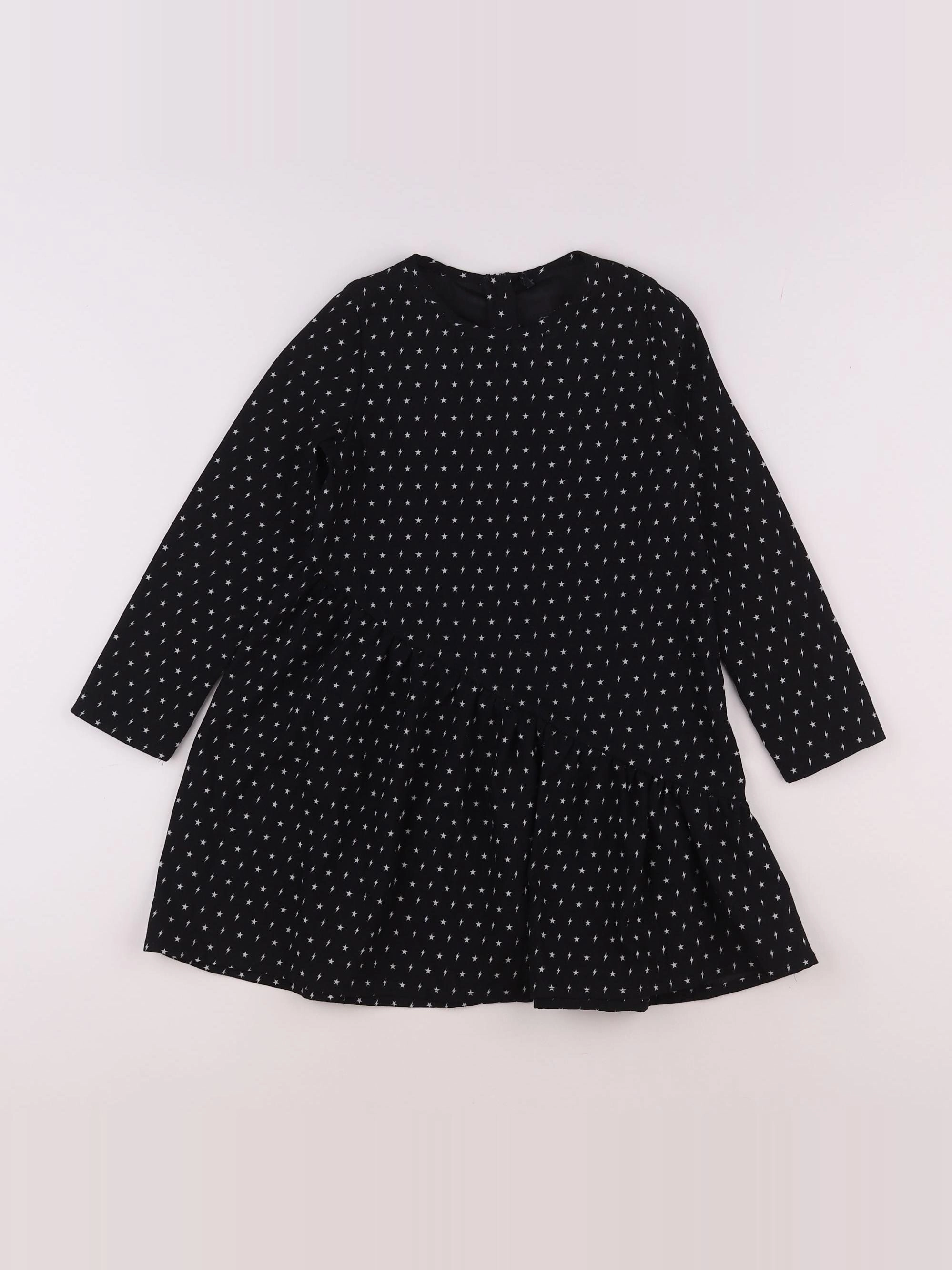 IKKS - robe noir - 6 ans