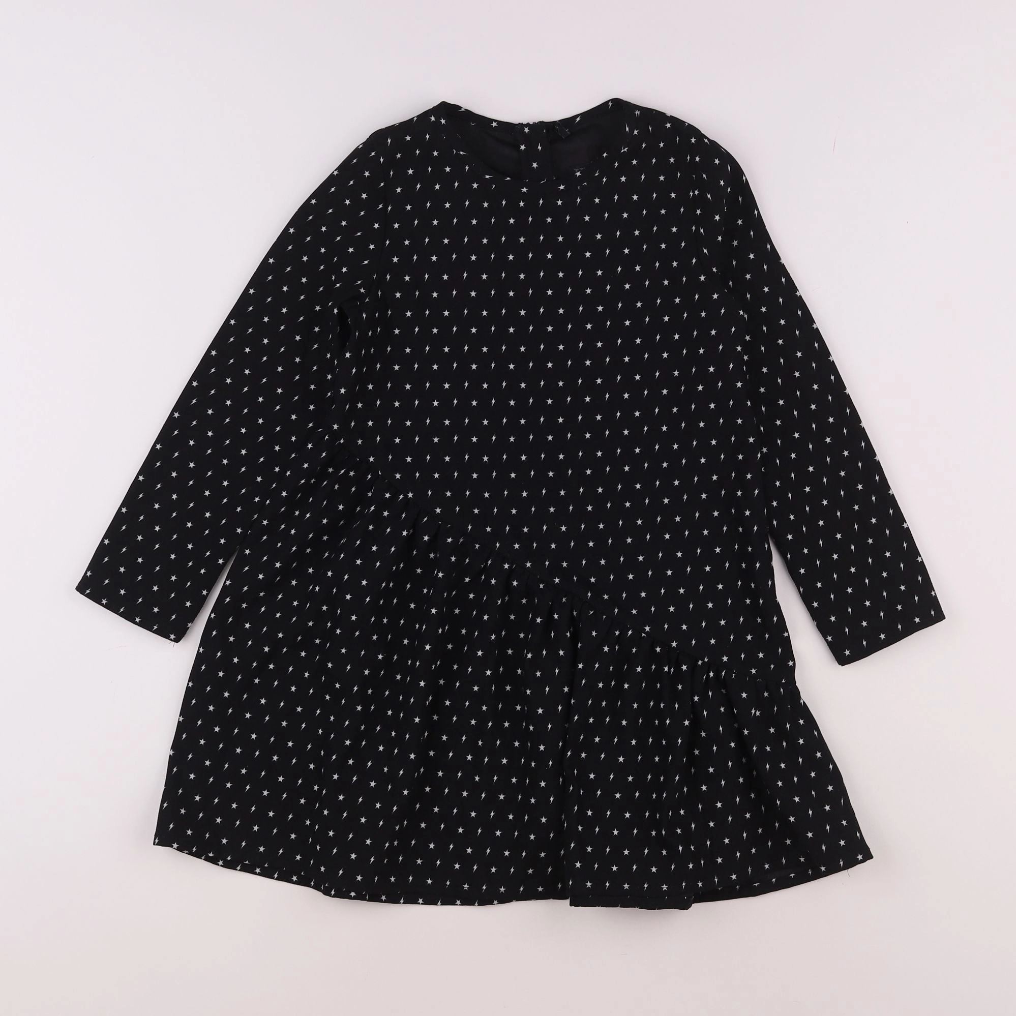 IKKS - robe noir - 6 ans