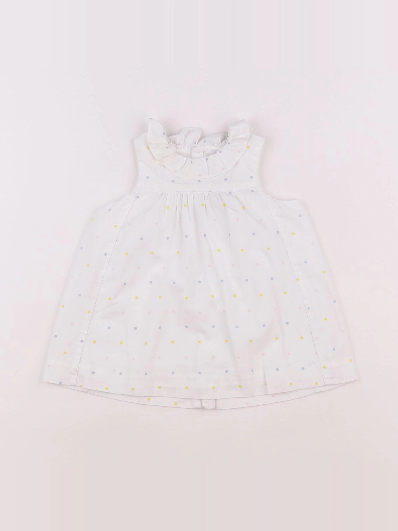 Jacadi - robe blanc - 6 mois