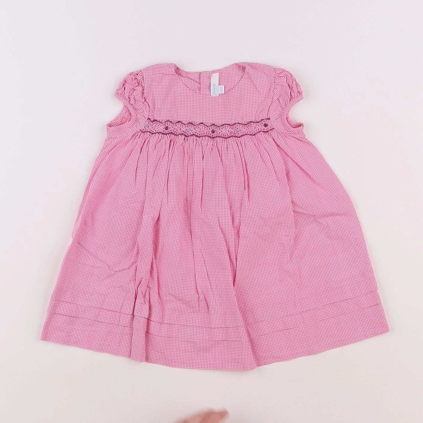 Jacadi - robe rose - 6 mois