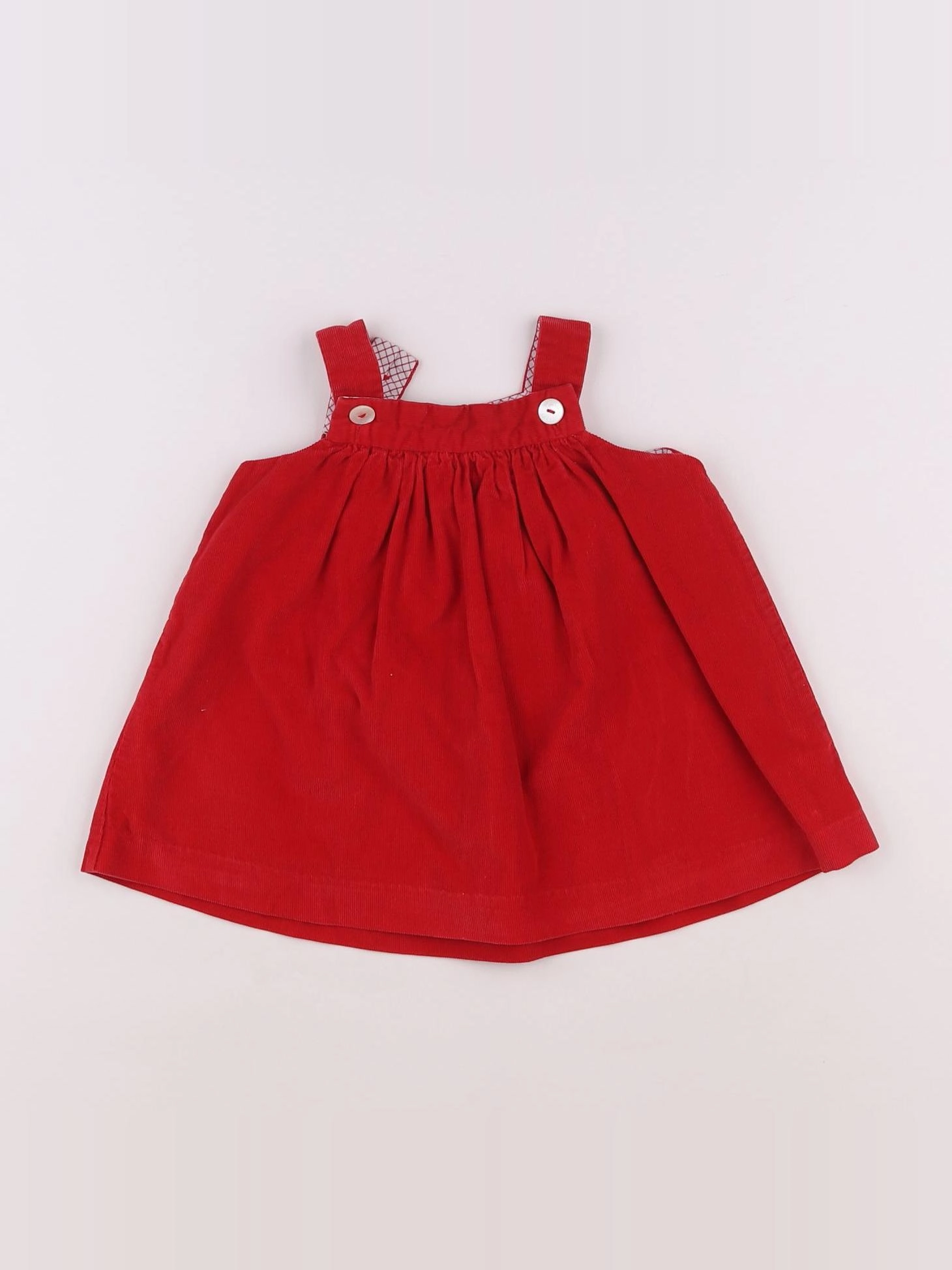 Jacadi - robe rouge - 6 mois