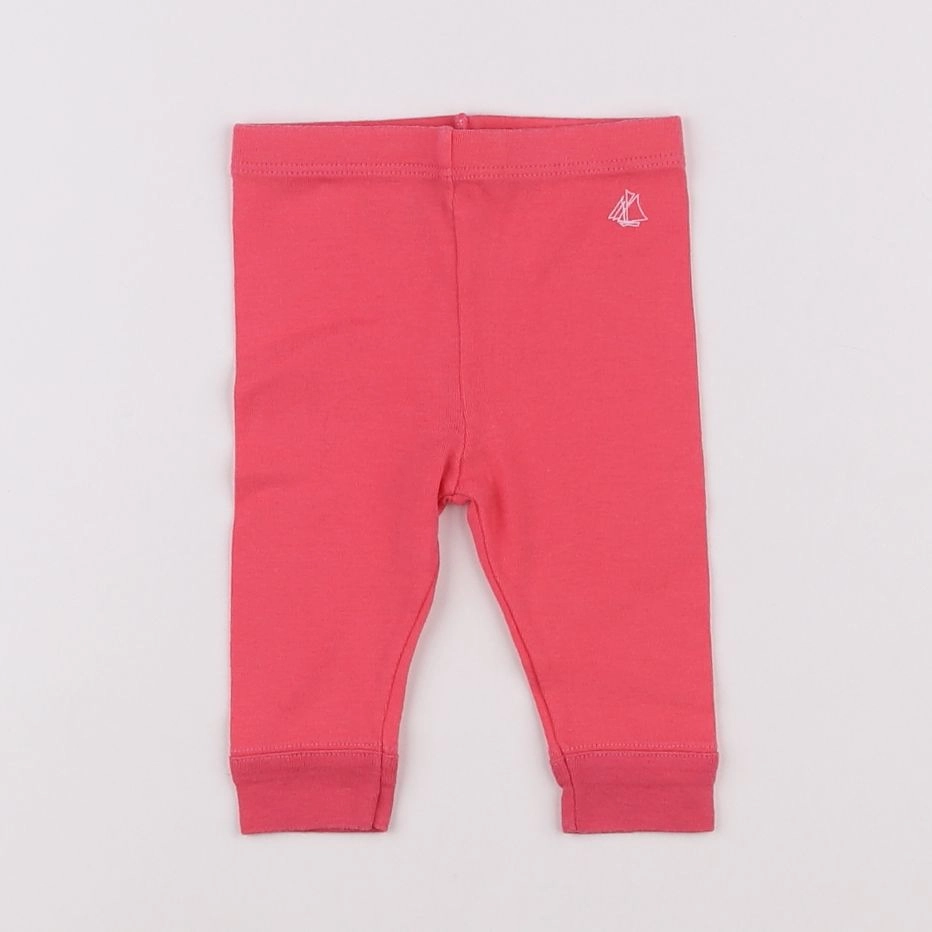 Petit Bateau - legging rose - 3 mois