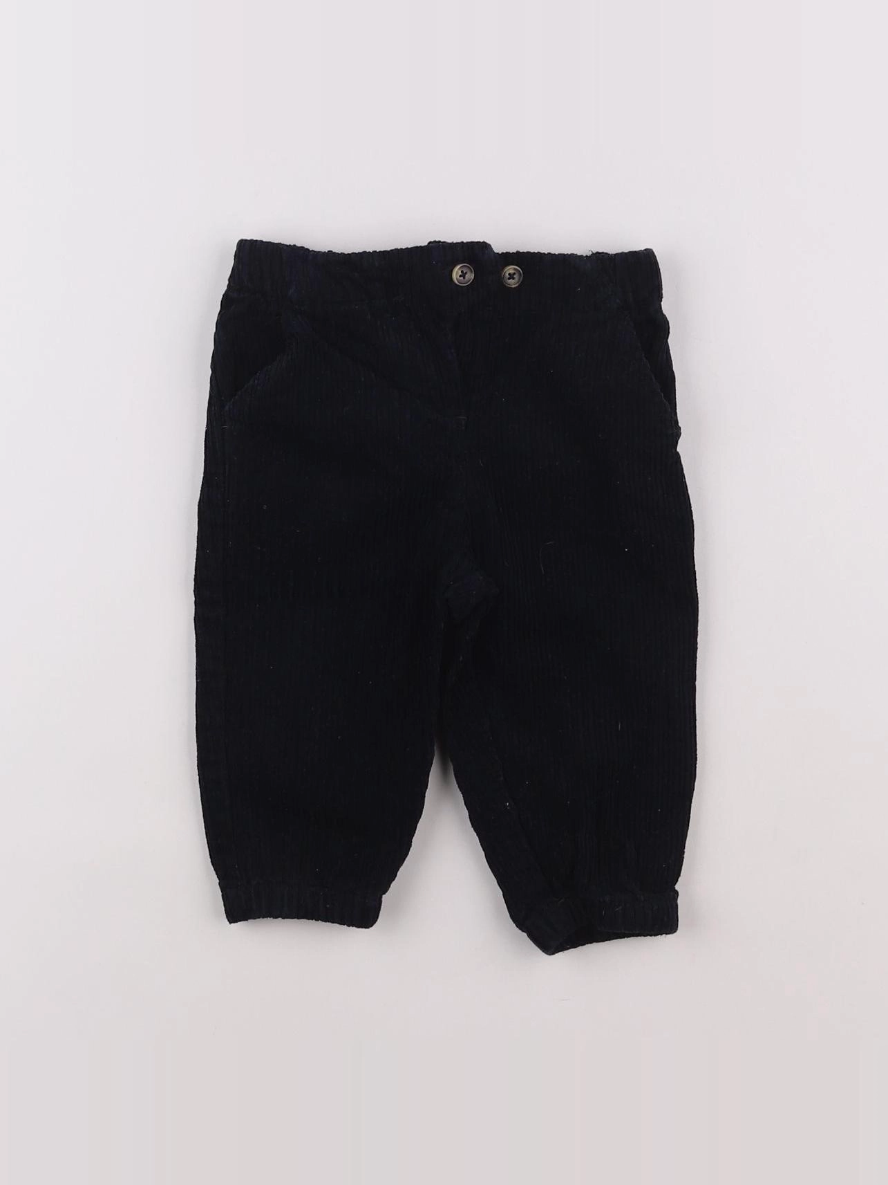 Boutchou - pantalon bleu - 9 mois