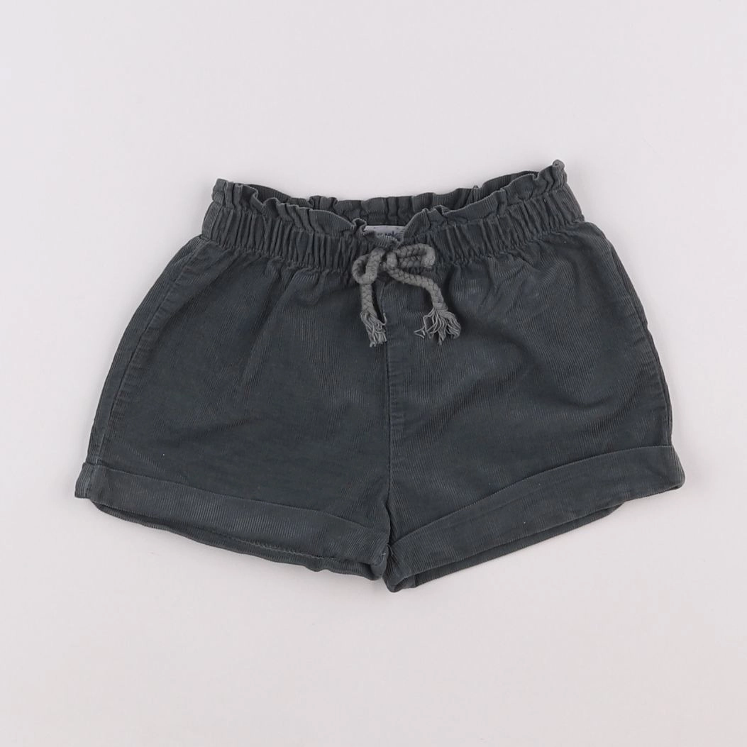 Vertbaudet - short gris - 18 mois