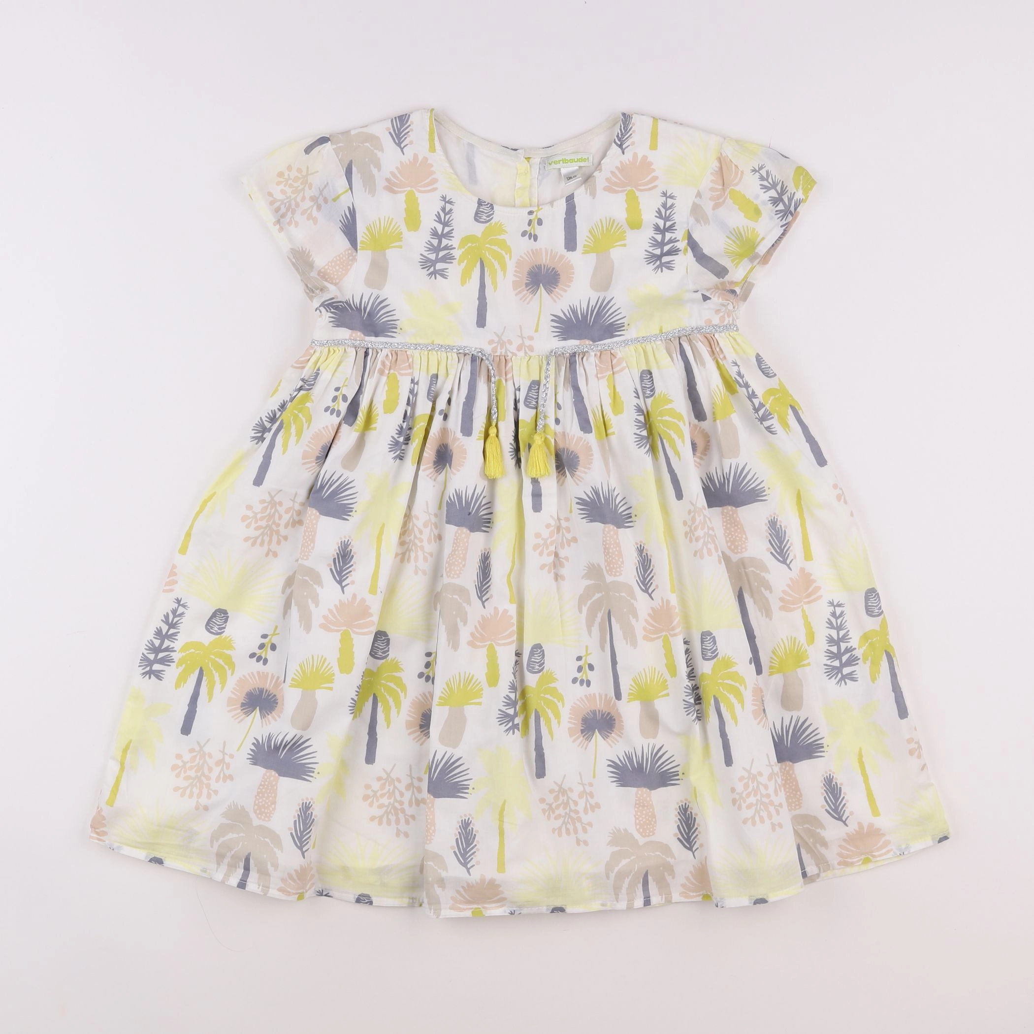 Vertbaudet - robe multicolore - 8 ans