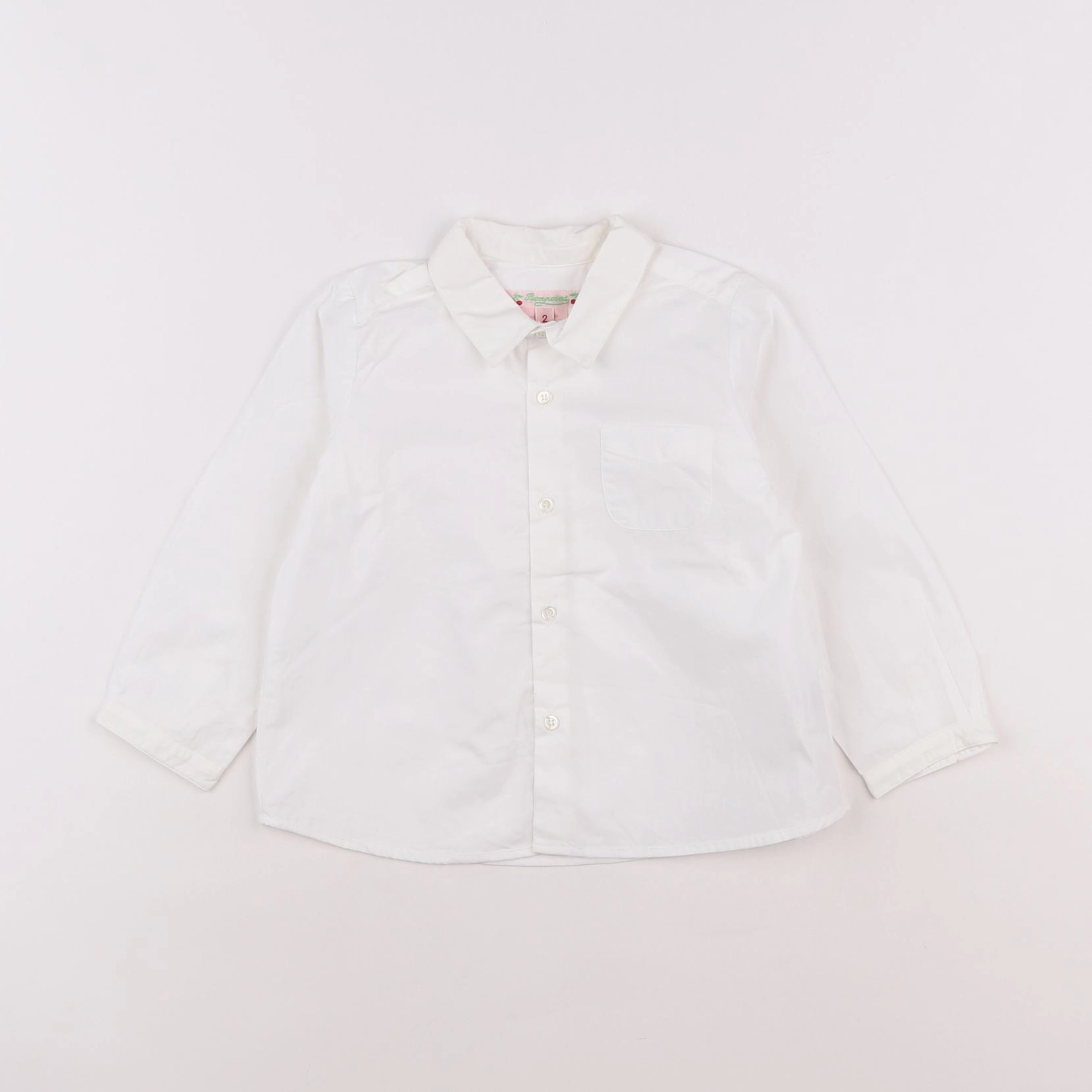 Bonpoint - chemise blanc - 6 mois