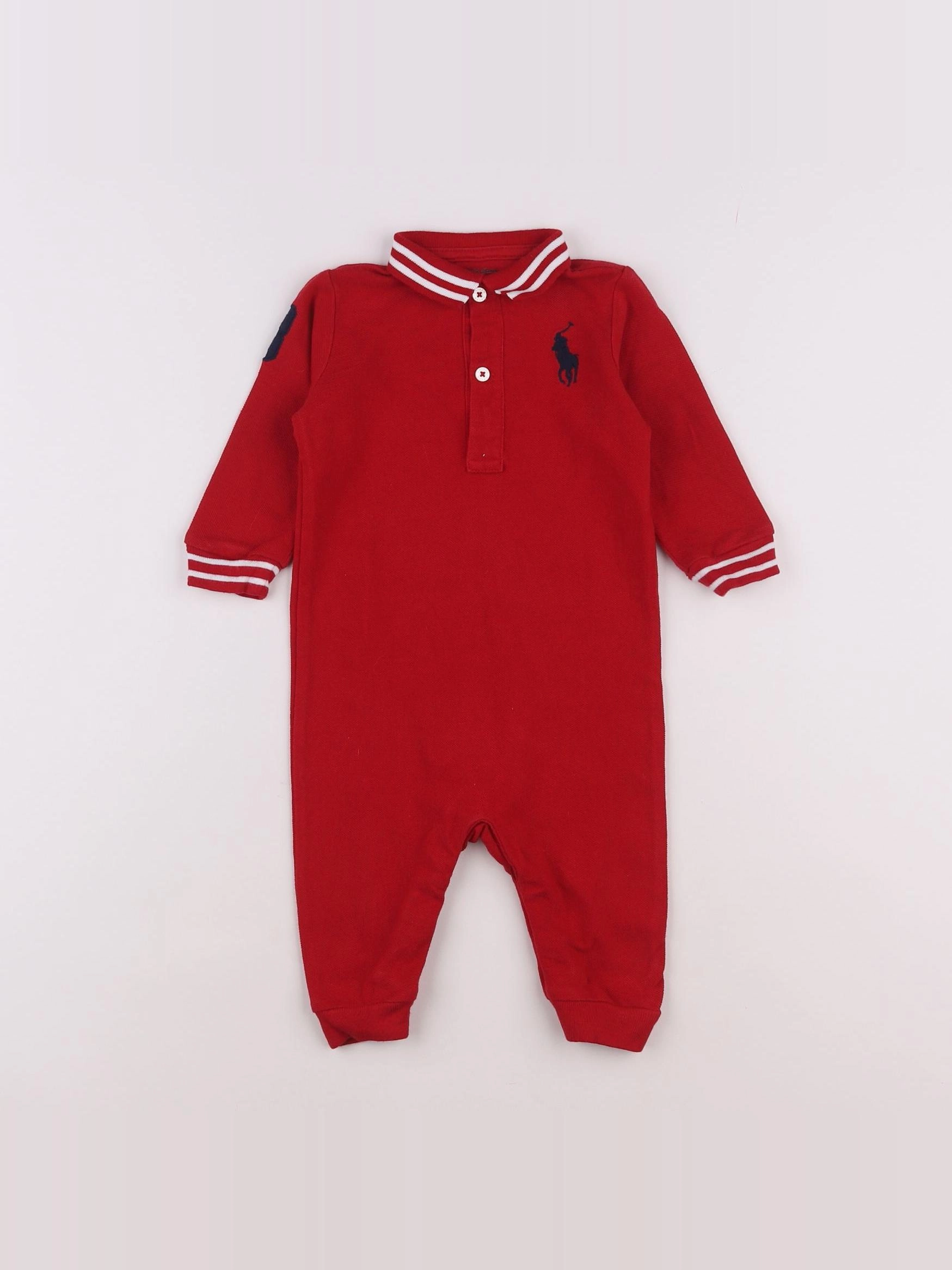 Ralph Lauren - combinaison rouge - 6 mois