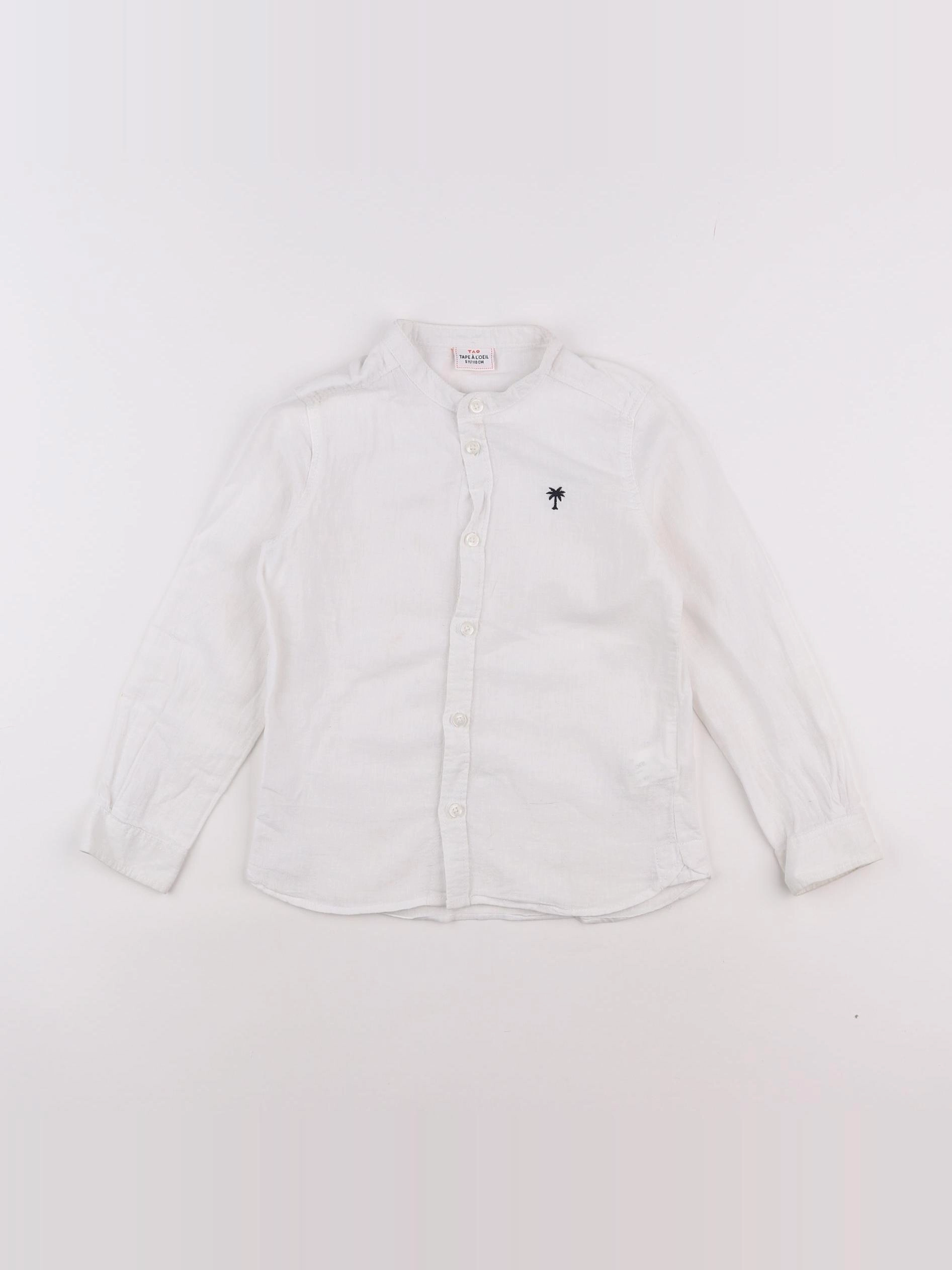Tape à l'oeil - chemise blanc - 5 ans