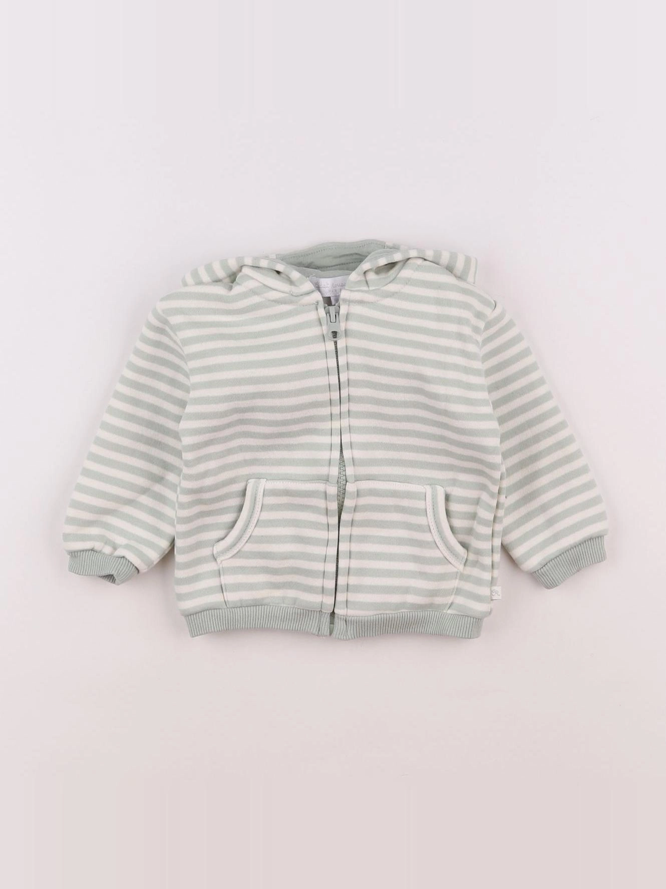 Cadet Rousselle - sweat blanc - 6 mois