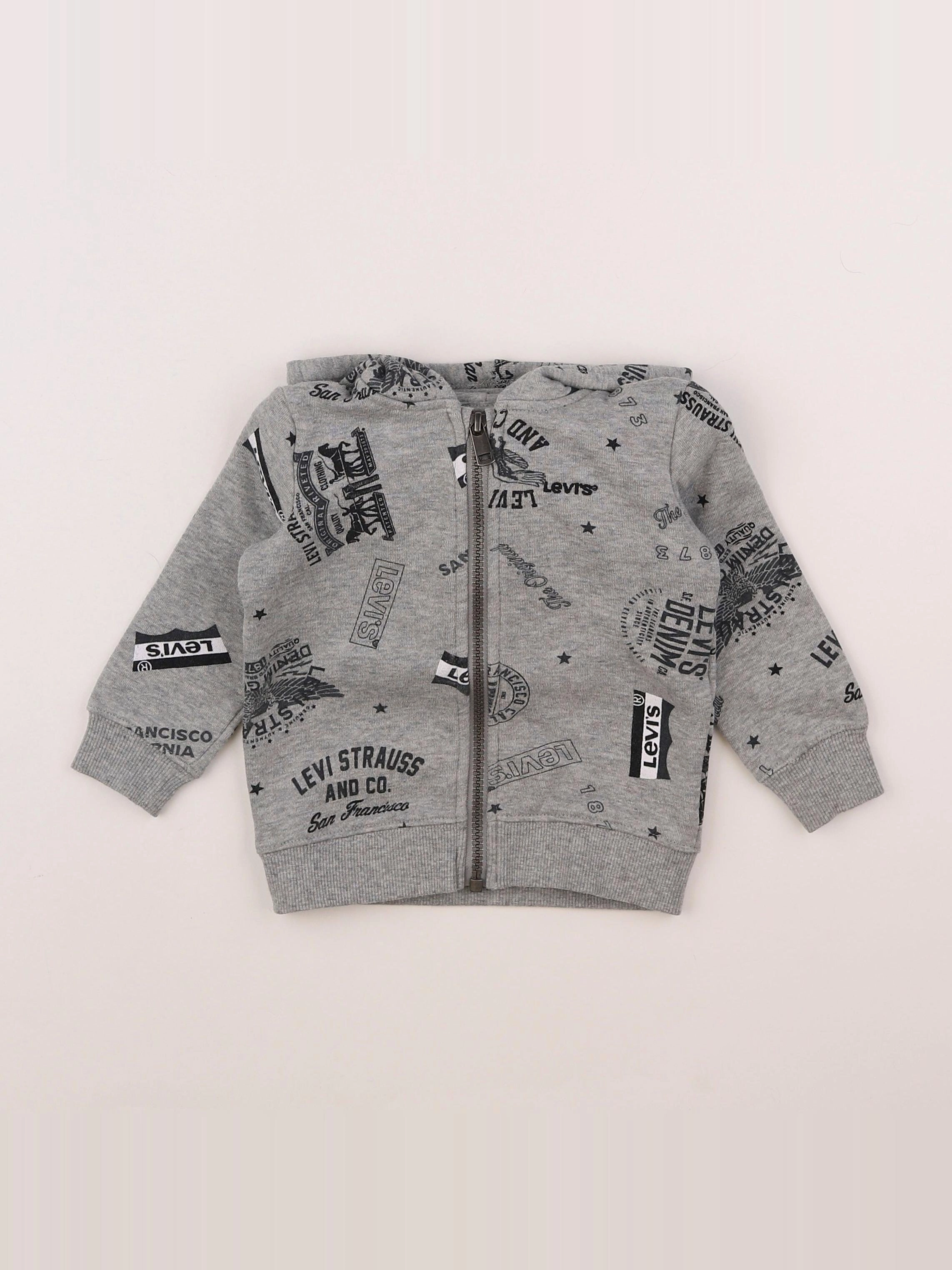 Levi's - sweat gris - 12 mois