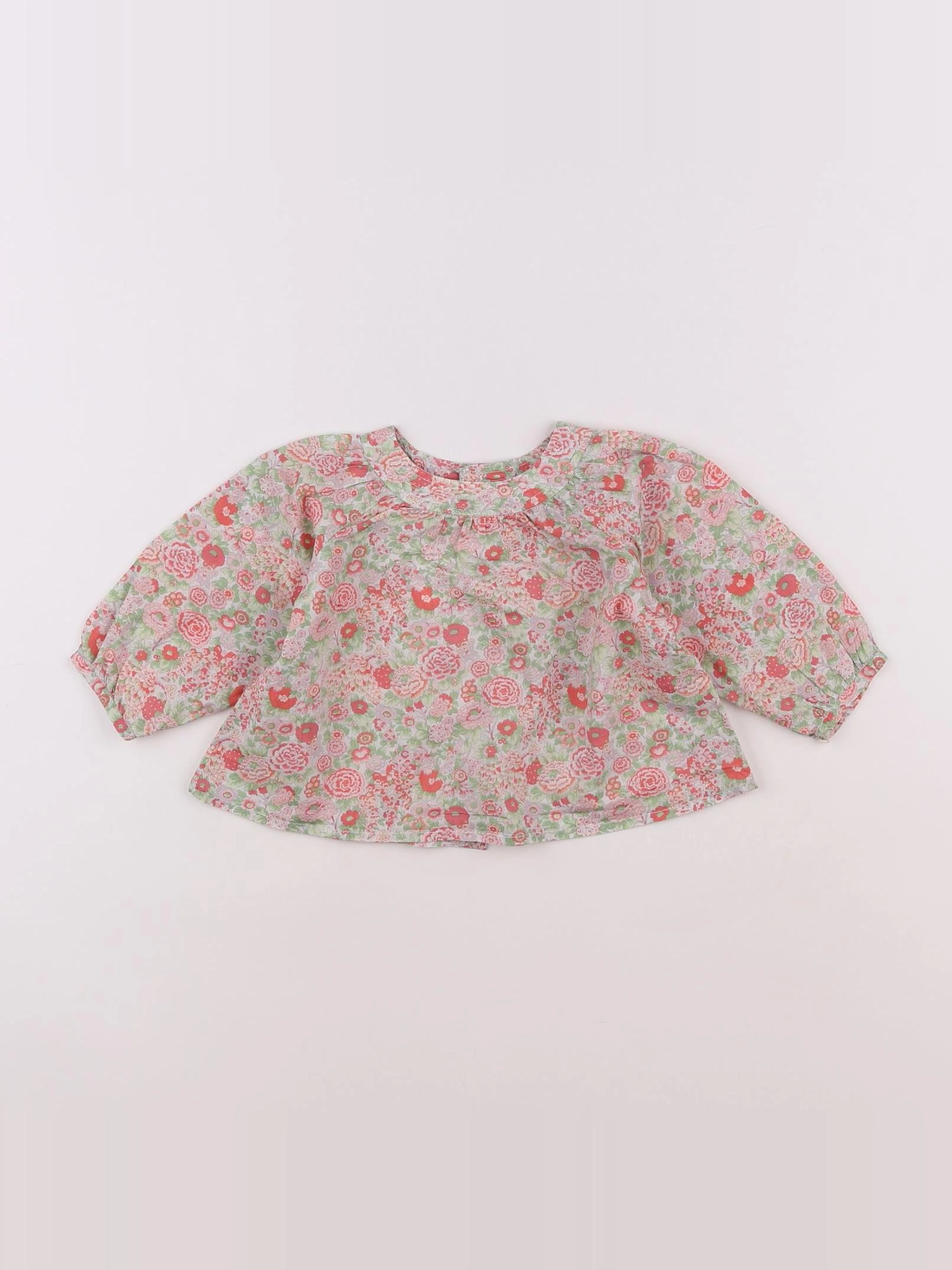 Bonpoint - blouse multicolore - 12 mois
