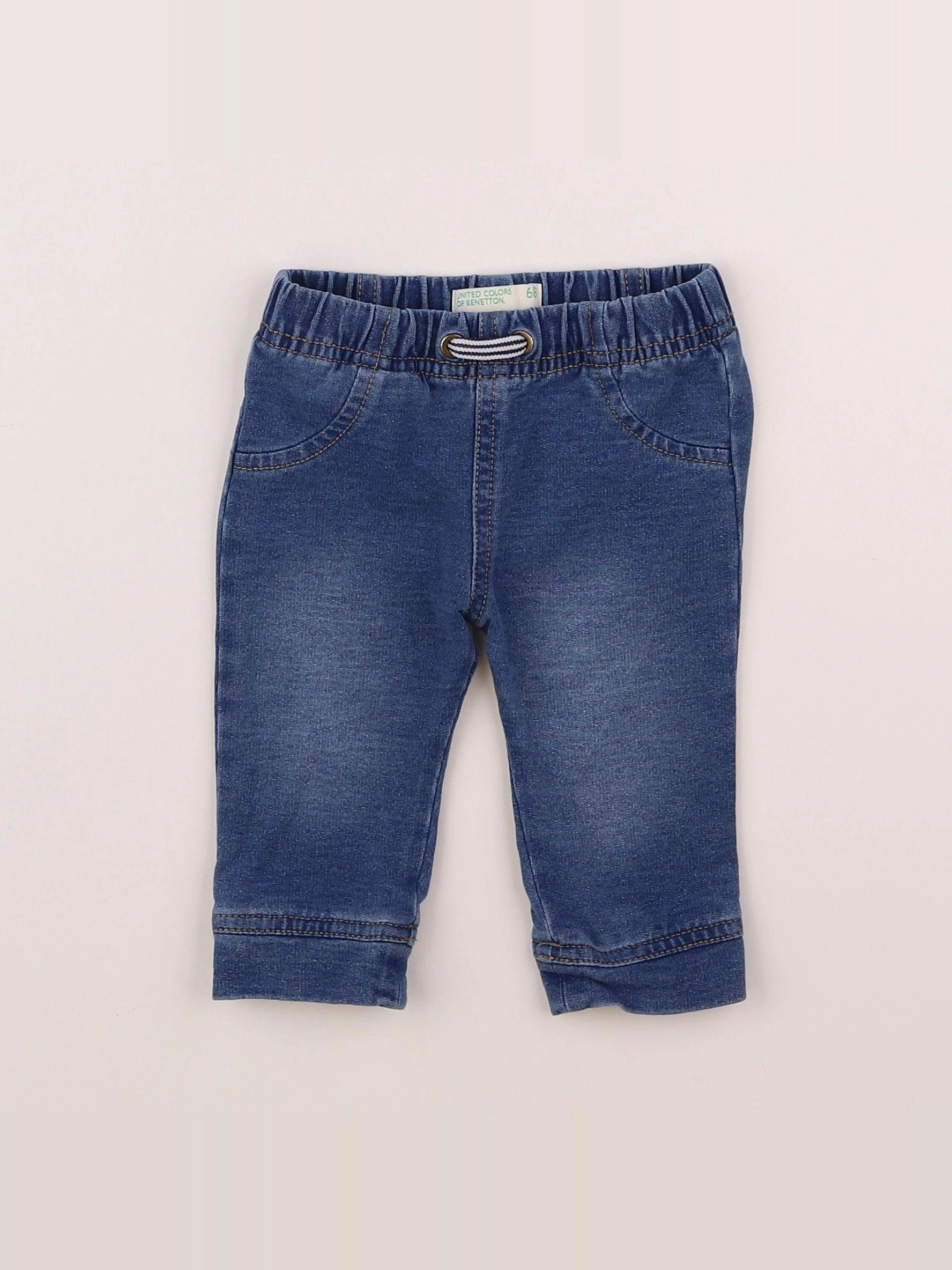 Benetton - jean bleu - 9 mois