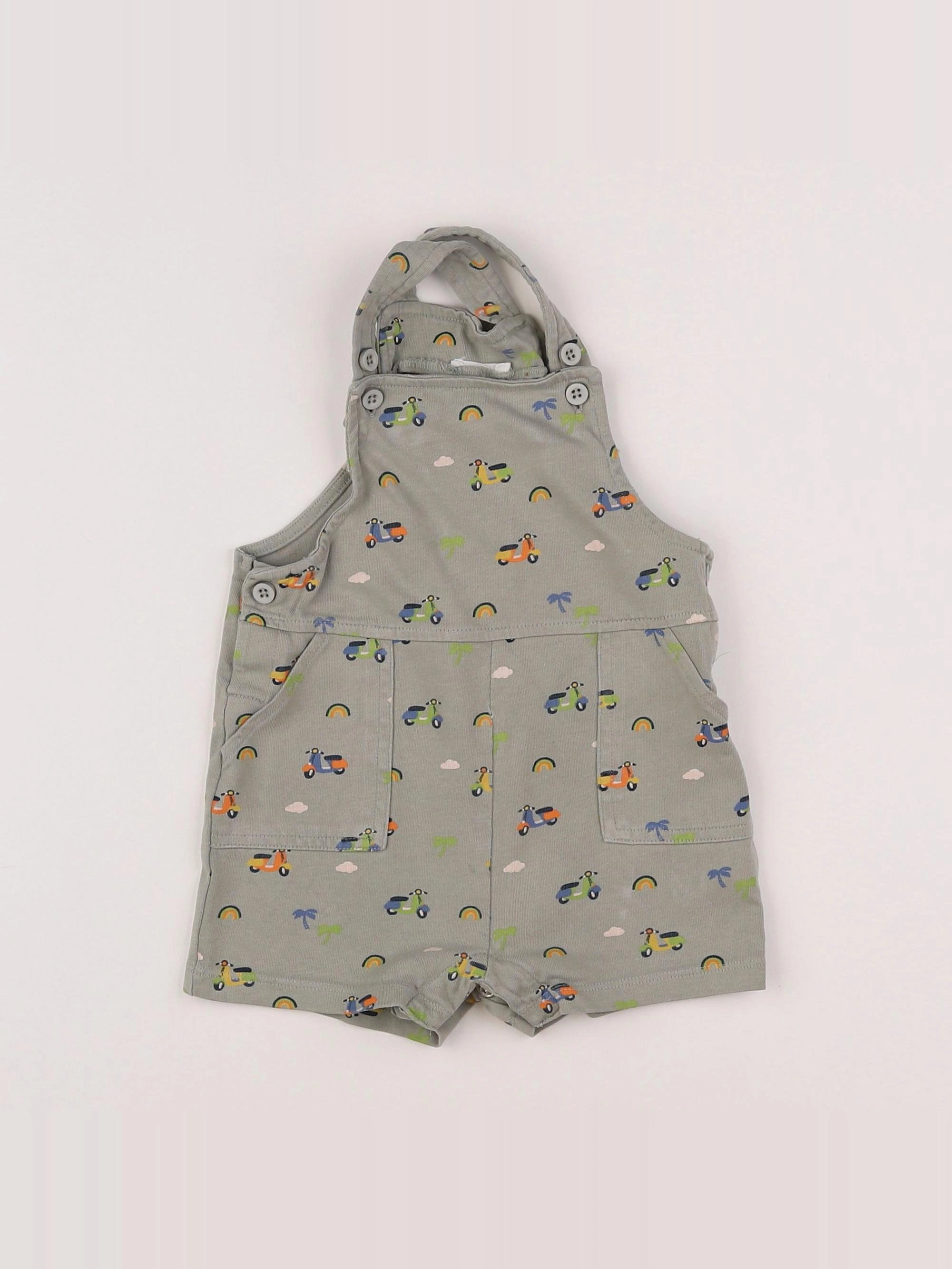 Boutchou - combinaison vert - 12 mois