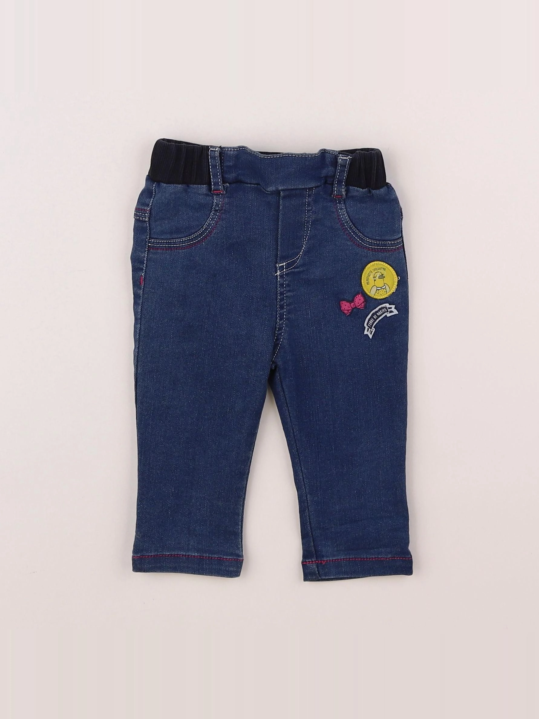 Terre de marins - jegging bleu - 6 mois