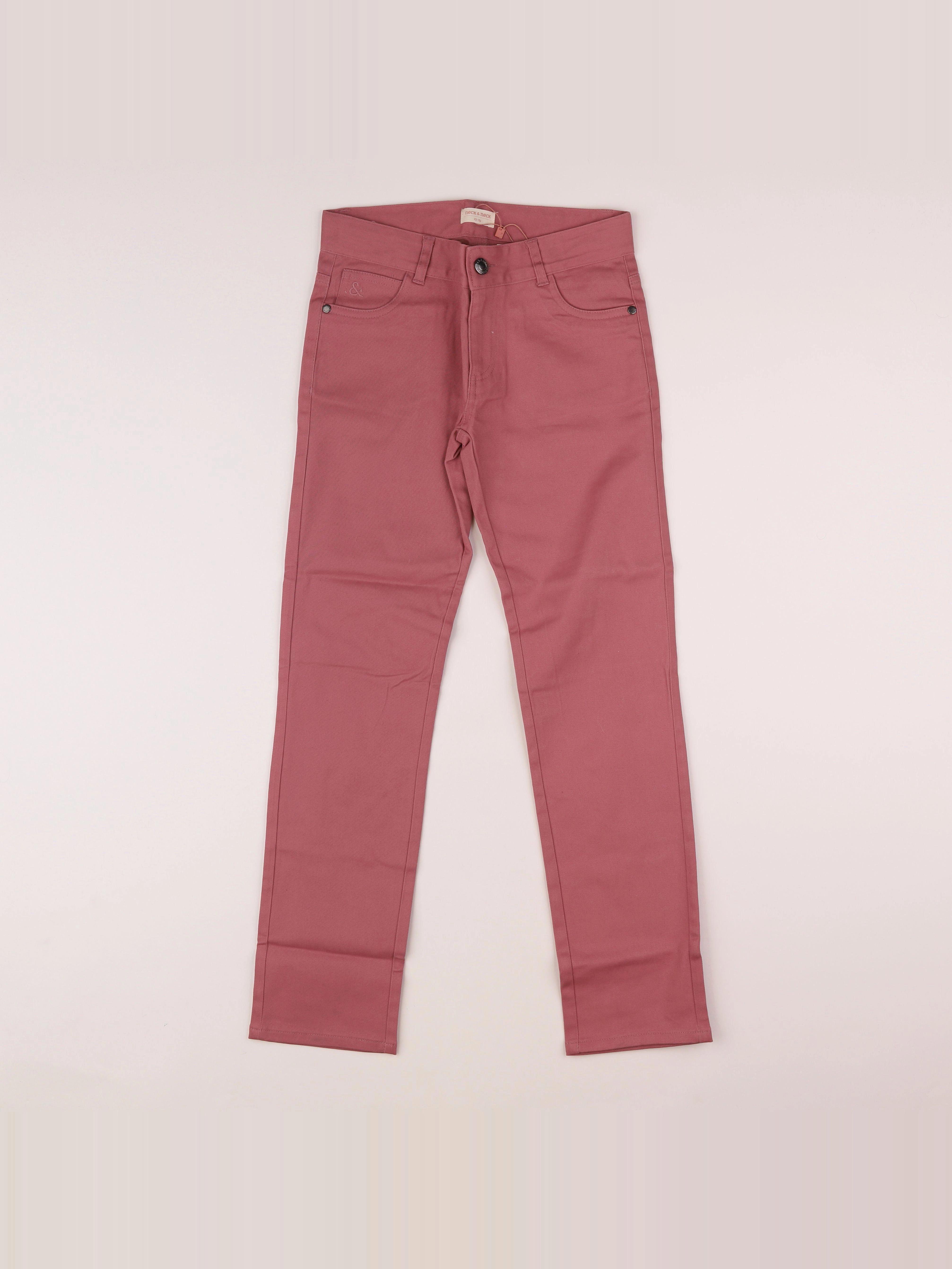 Neck & Neck - pantalon rose - 12 ans