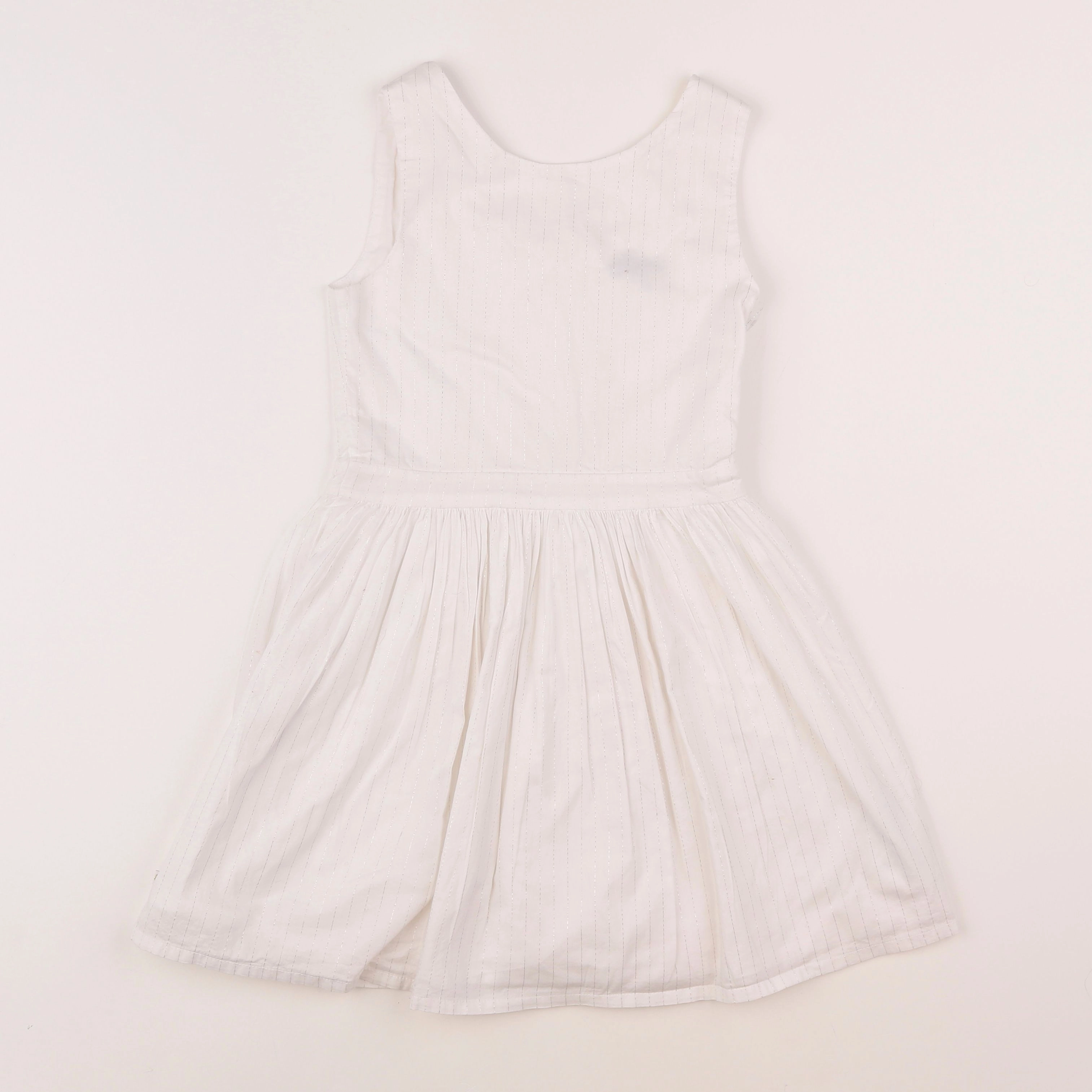 Okaidi - robe blanc - 8 ans