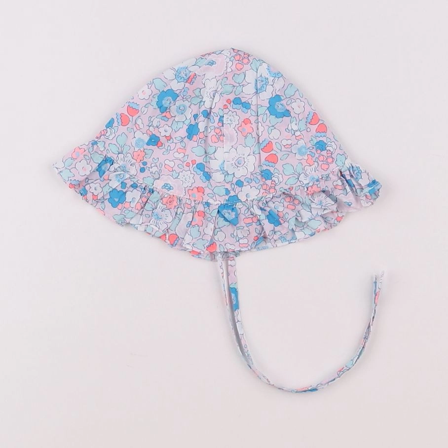 Jacadi - chapeau liberty bleu - 6 mois