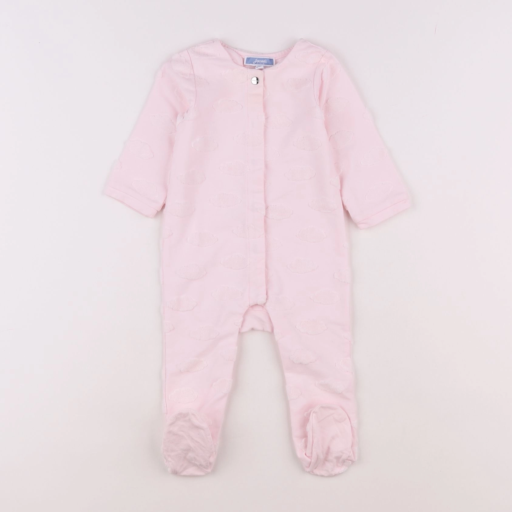 Jacadi - pyjama coton rose - 6 mois