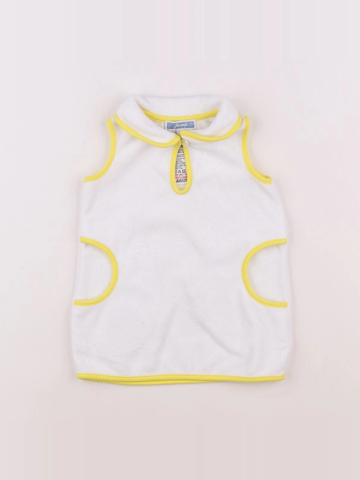 Jacadi - robe éponge blanc - 6 mois