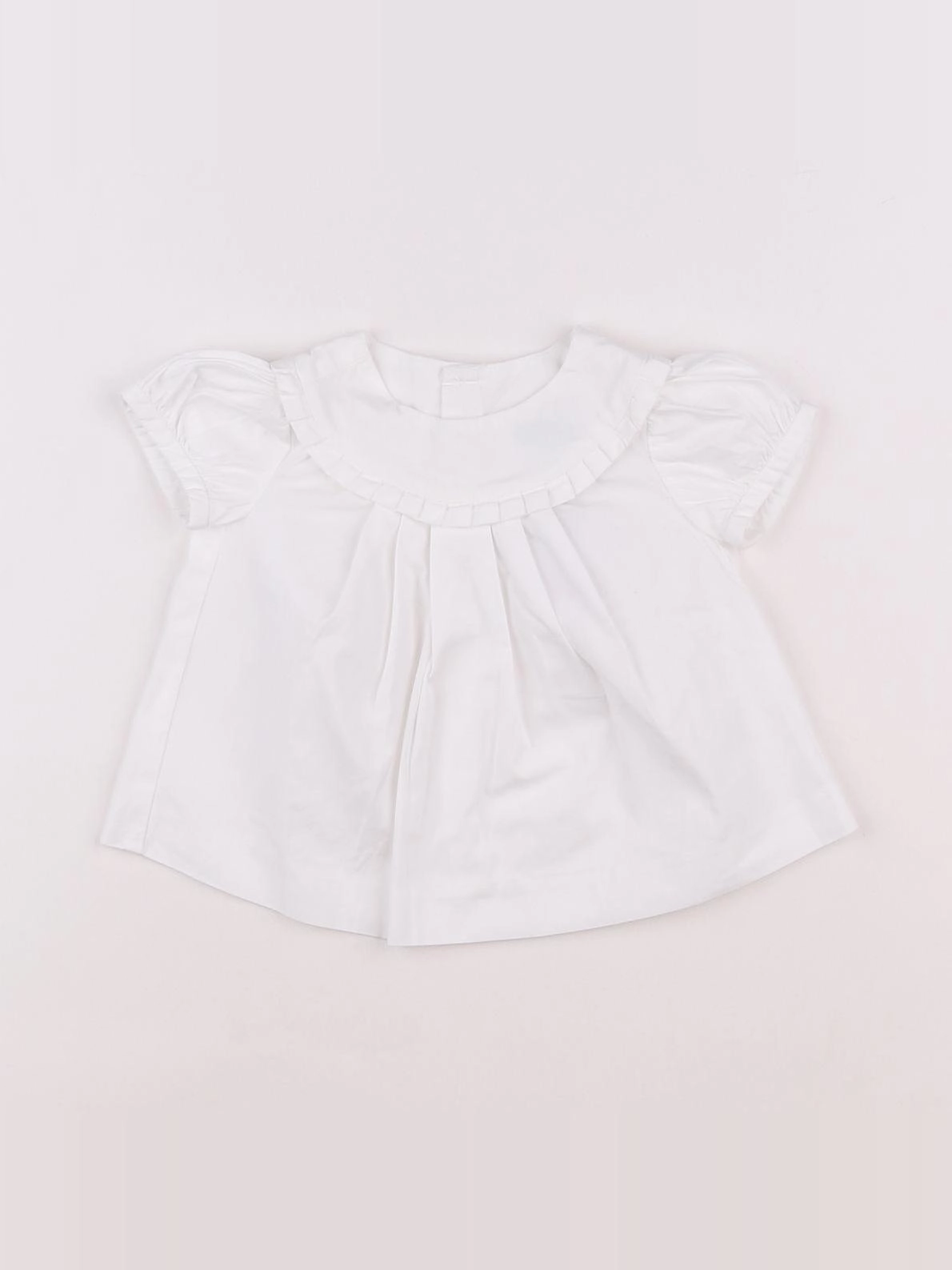 Jacadi - blouse blanc - 6 mois