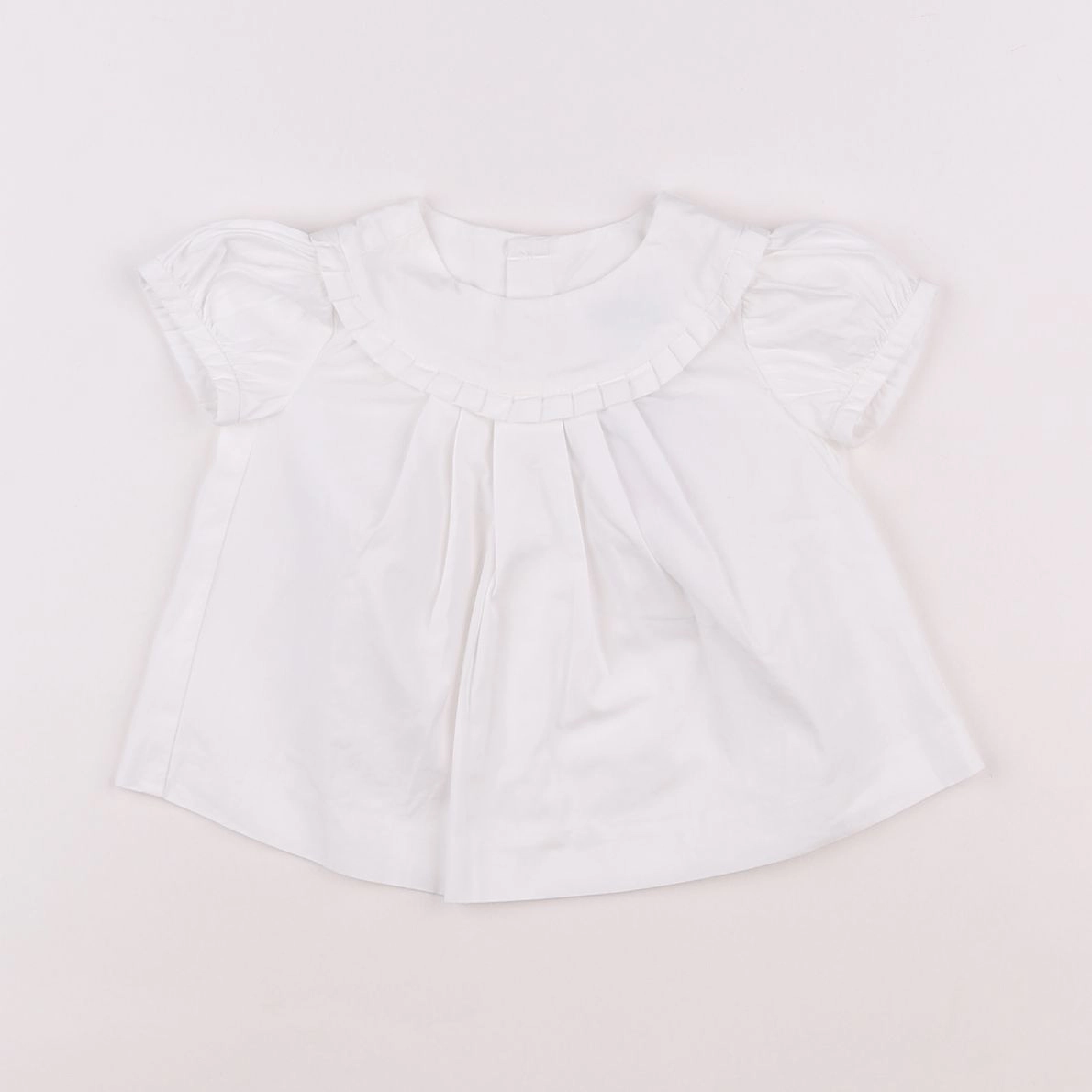 Jacadi - blouse blanc - 6 mois