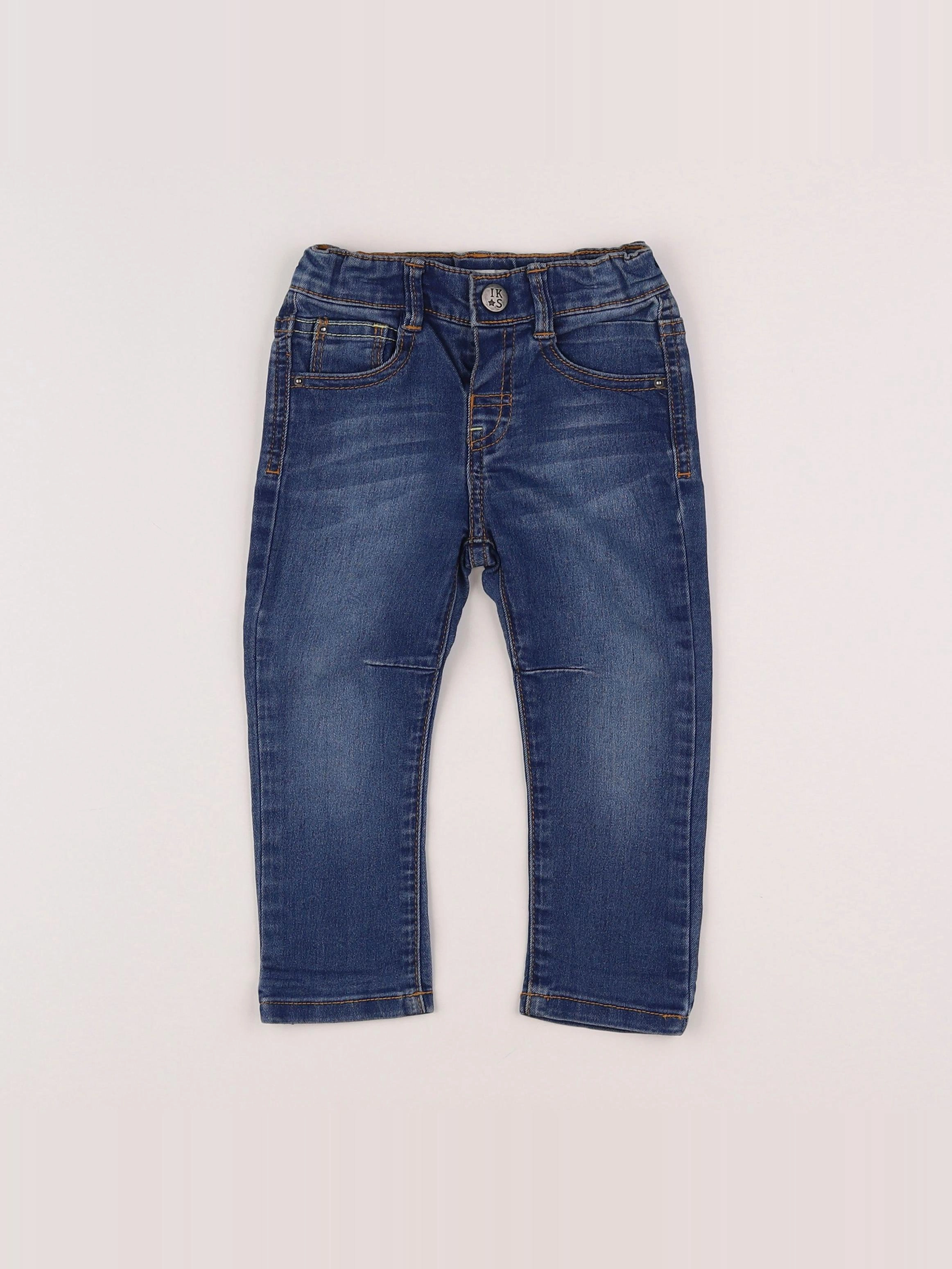IKKS - jean bleu - 3 mois