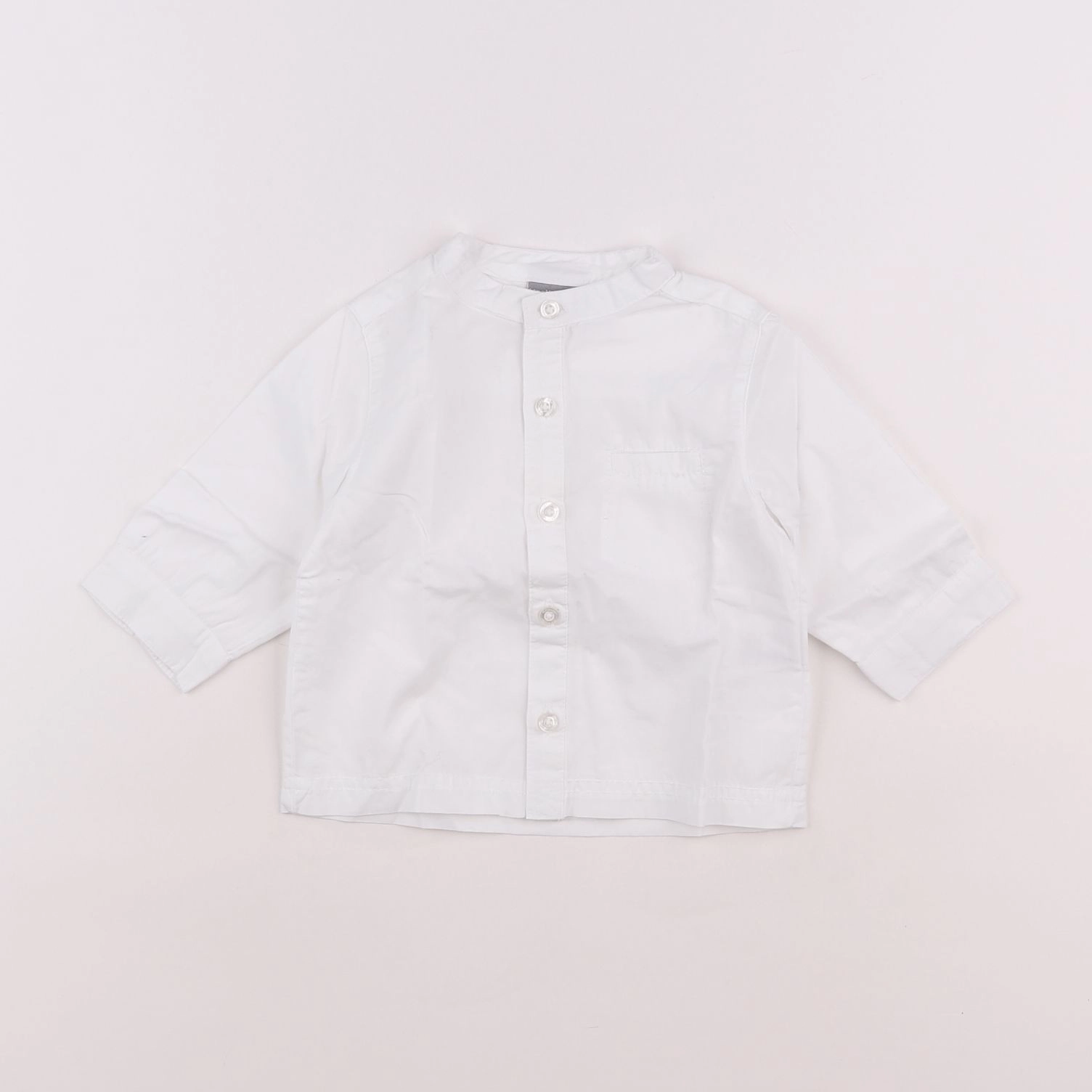 Vertbaudet - chemise blanc - 6 mois